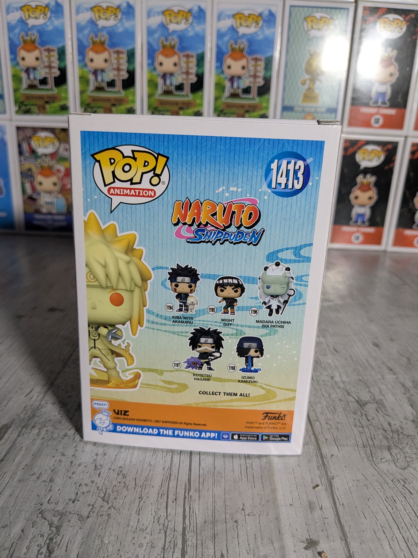 Funko pop 1413 : Minato Namikaze Nine Tail Chakra Mode