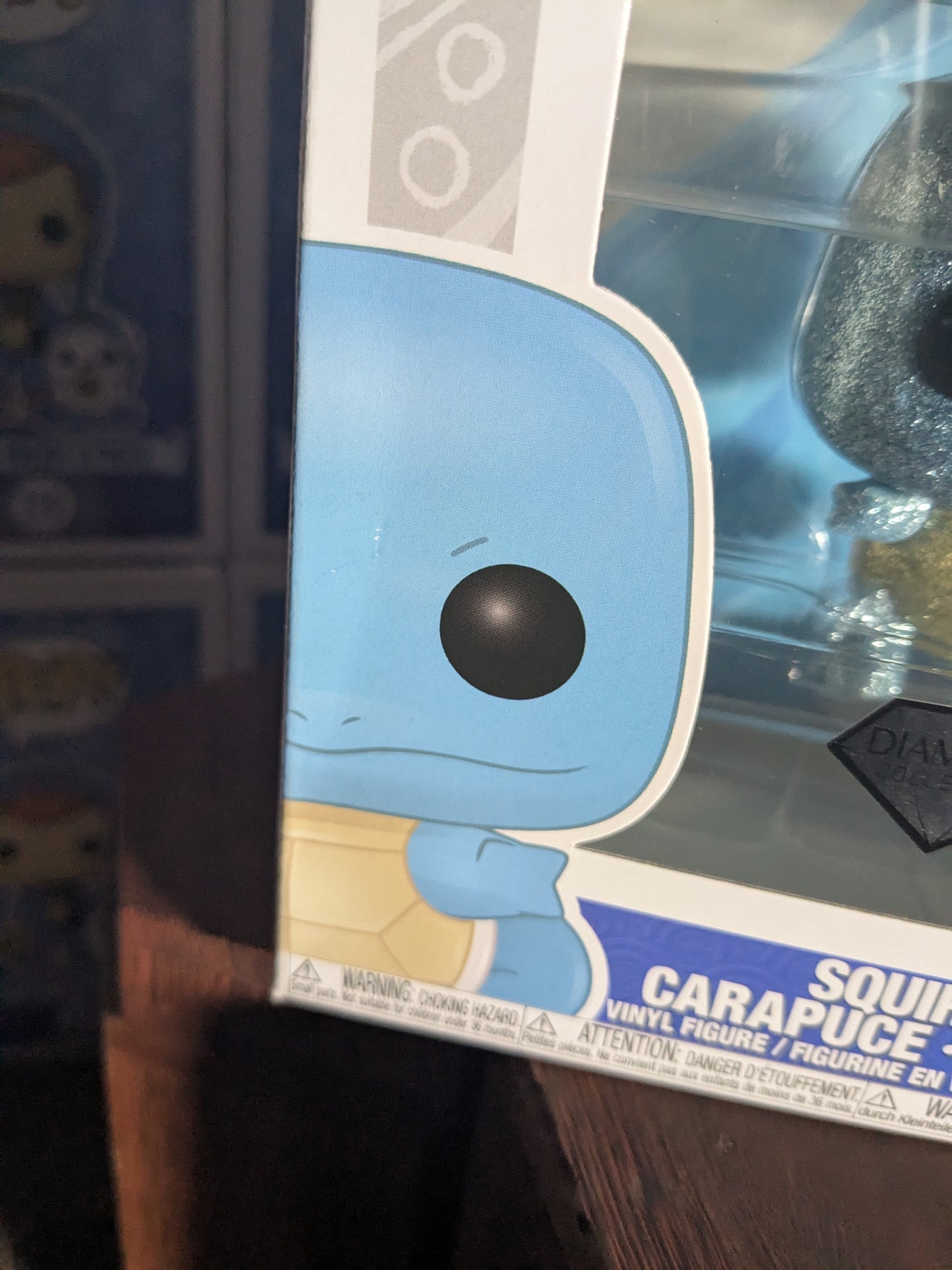 Funko pop 504 : Squirtle / Carapuce / Schiggy (Diamond/SC2021)(Damaged Box)