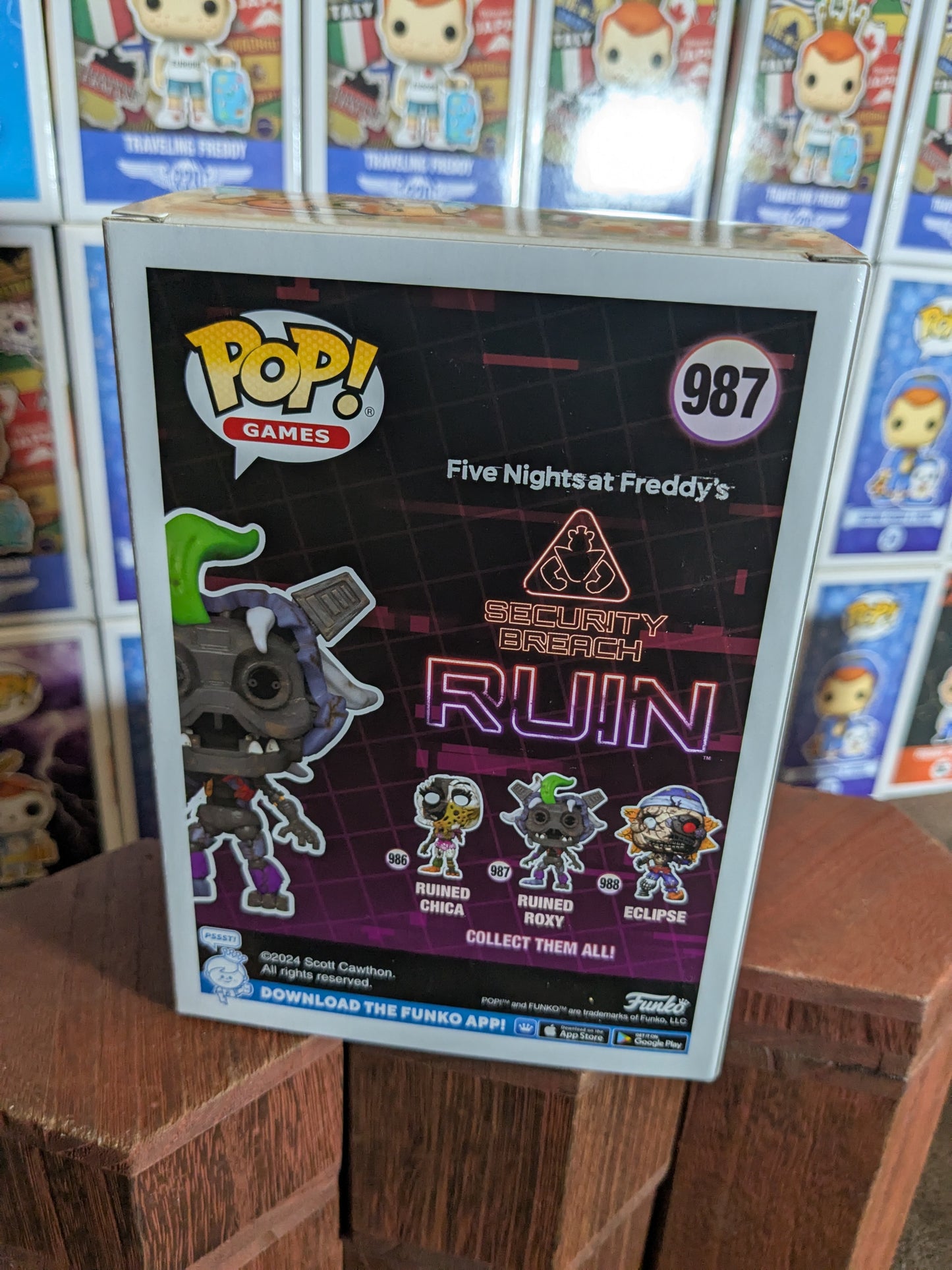 Funko Pop 987: Ruinierter Roxy