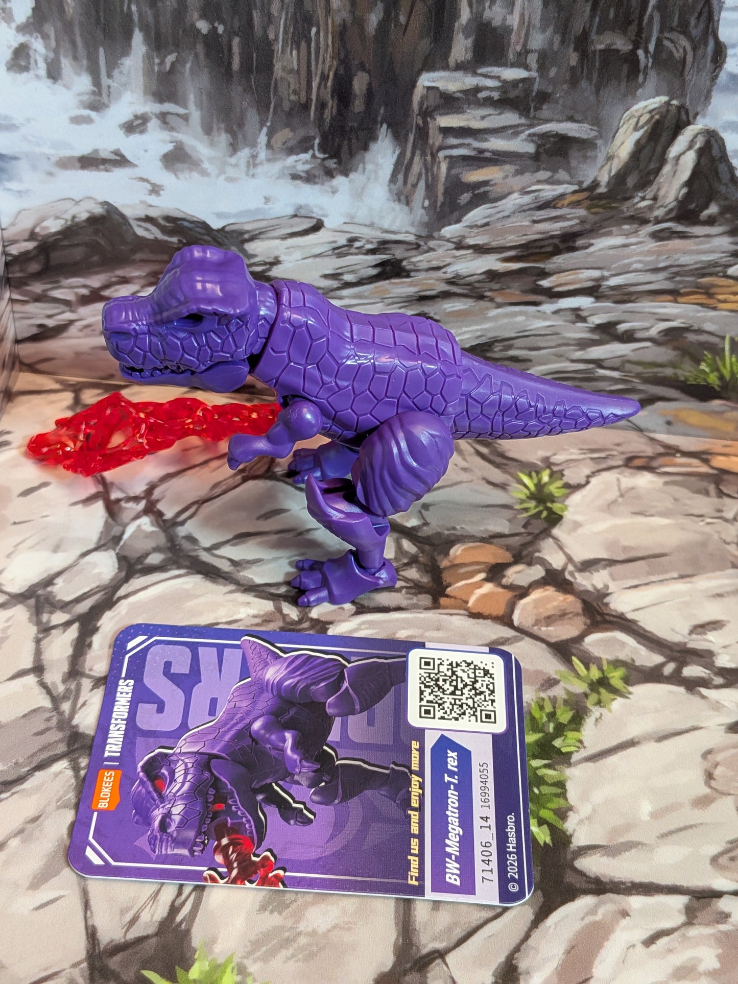 Blokees - Transformers Defender Version 06 - BW-Megatron-T. rex (~4-6cm)