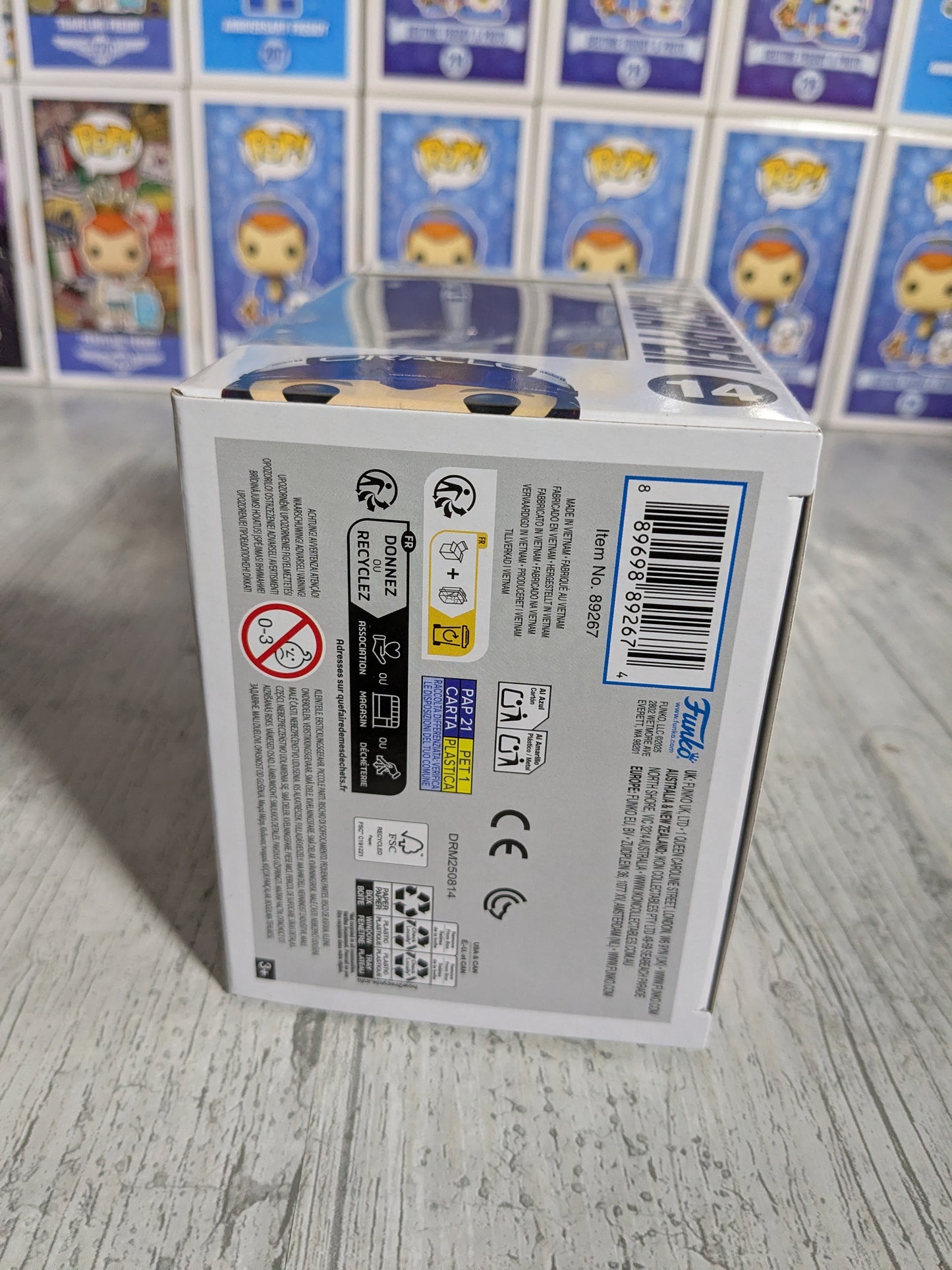 Funko pop Racing #14 - Max Verstappen with Helmet