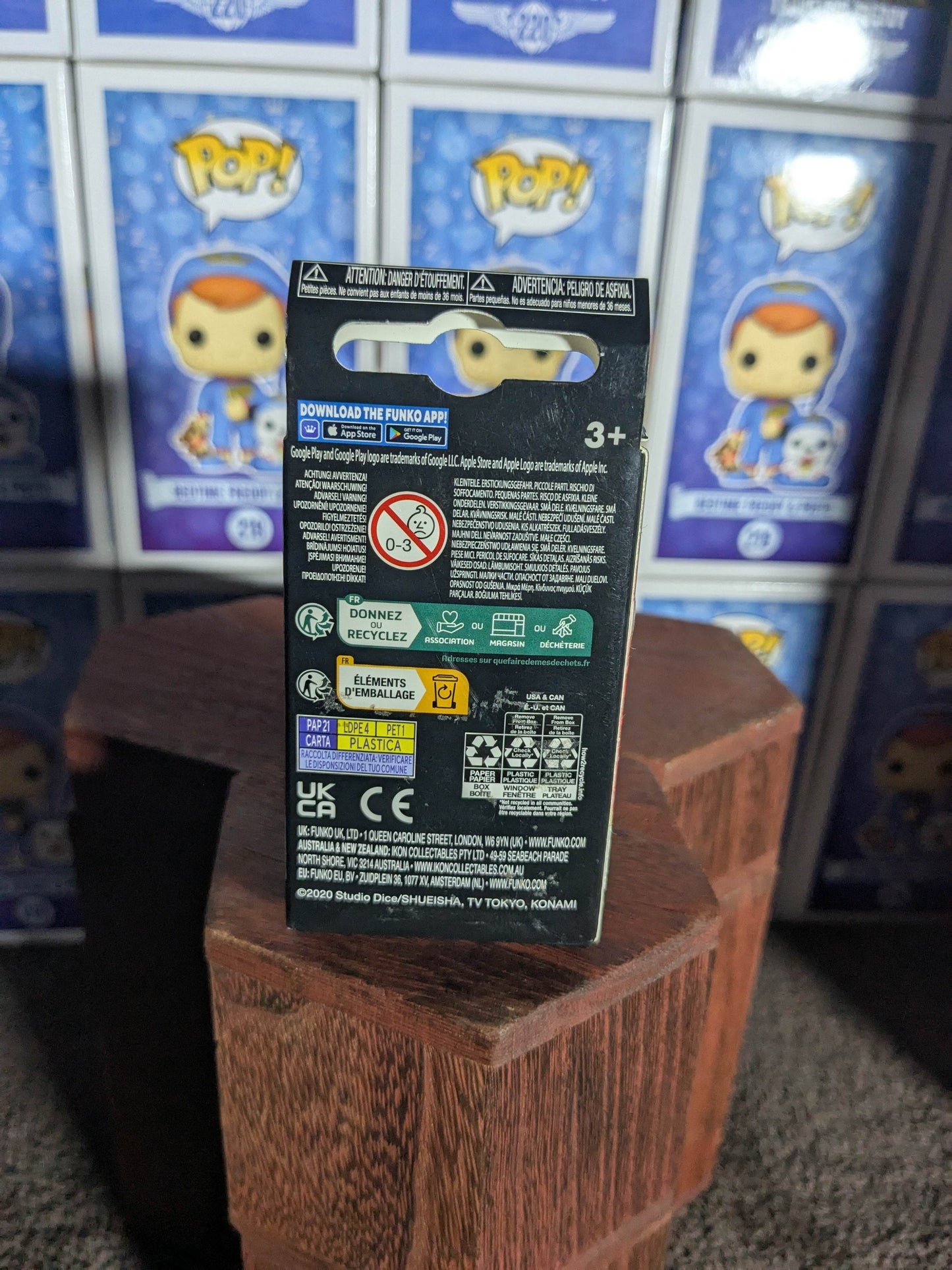 Funko Pocket Pop : Blue-Eyes Toon Dragon - CapyToys