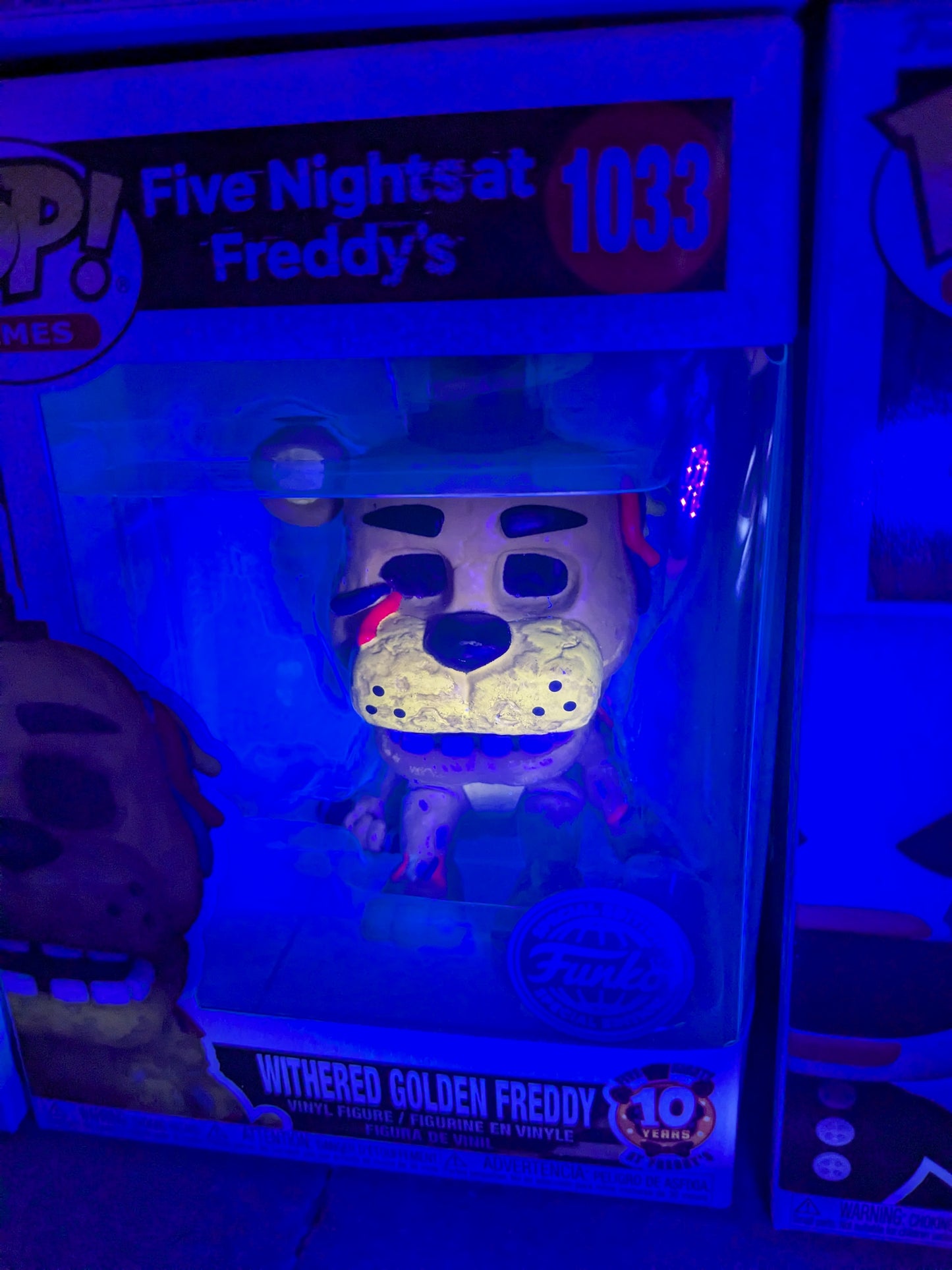 Funko pop 1033 : Withered Golden Freddy