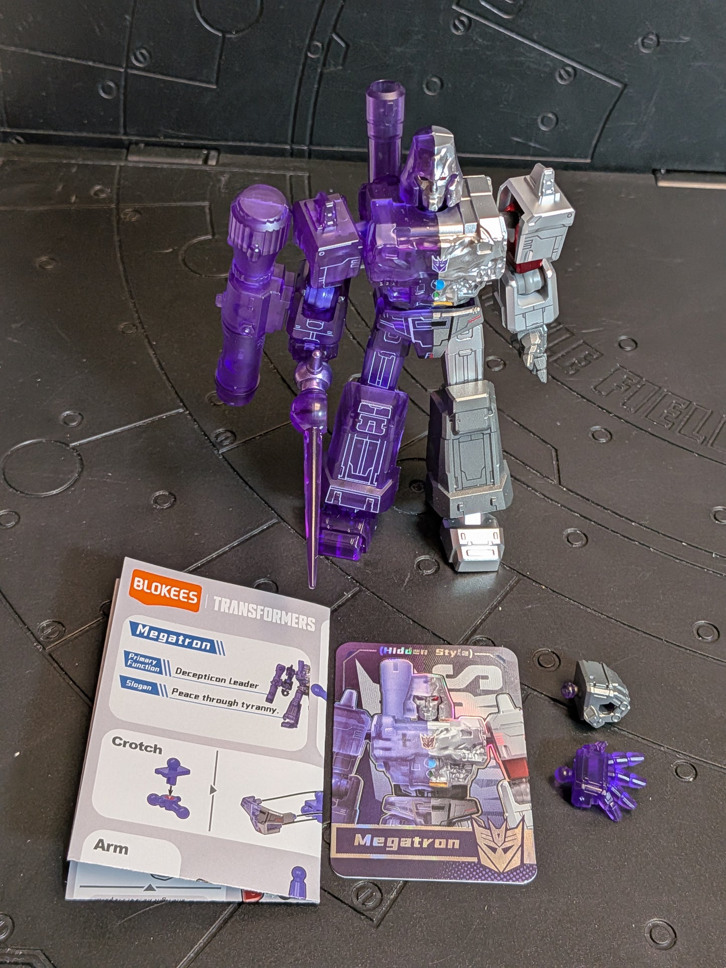 Blokees - Transformers Galaxy Version 09 - Megatron (Hidden Style / Secret Edition) (10-12 cm circa)
