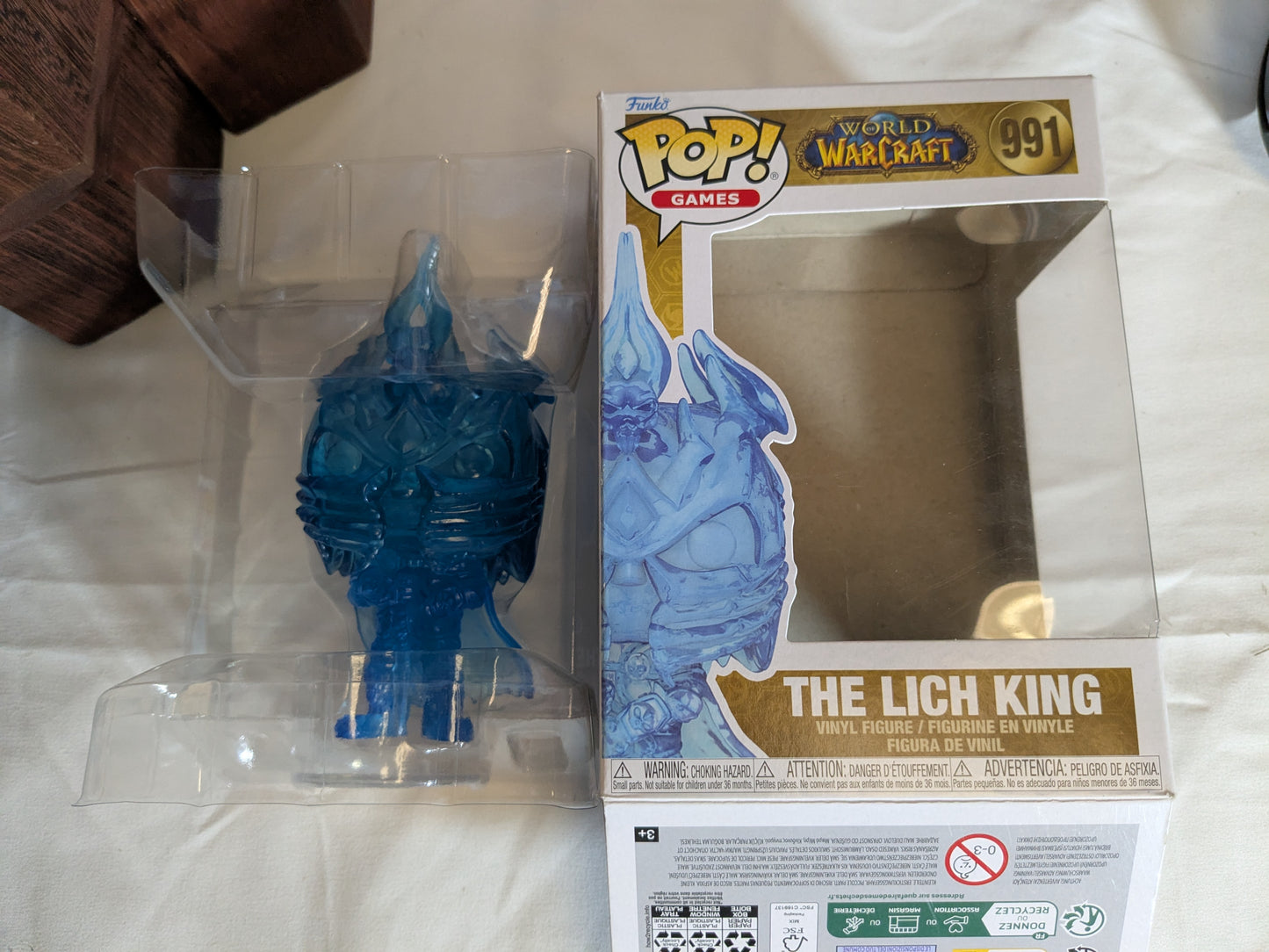 Funko pop 991 : The Lich King (Opened/Damaged Box)