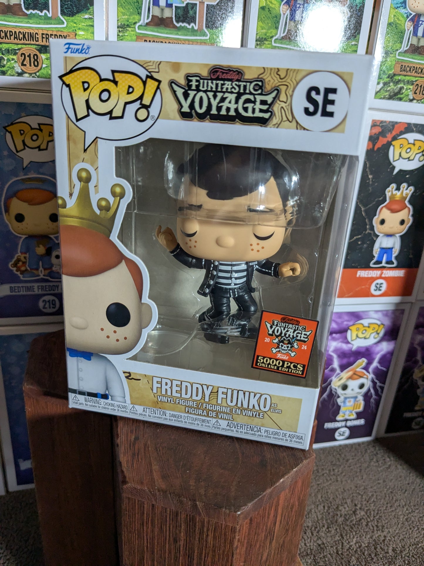 Funko pop SE : Freddy Funko as Elvis Presley (5000PCS/Damaged Box)