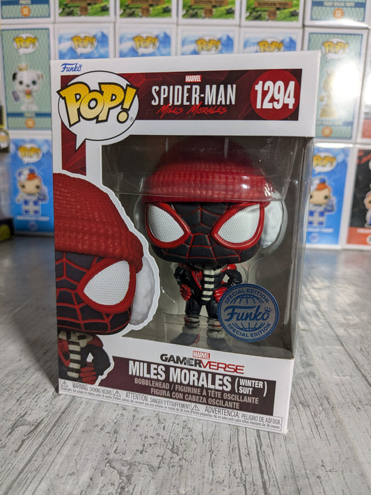 Funko pop 1294 : Miles Morales (winter suit)