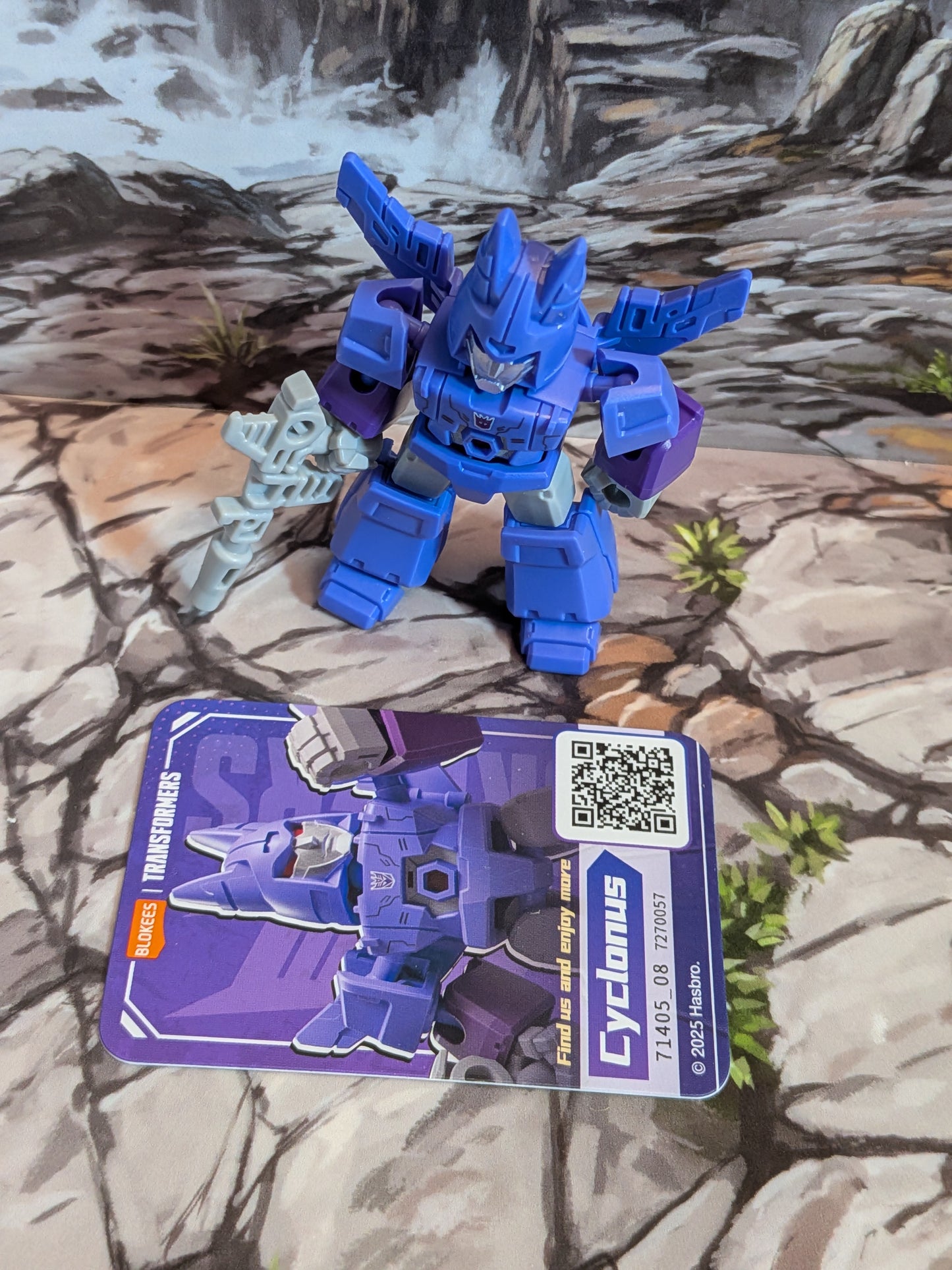 Blokees - Transformers Defender Version 05 - Cyclonus (~4-6cm)