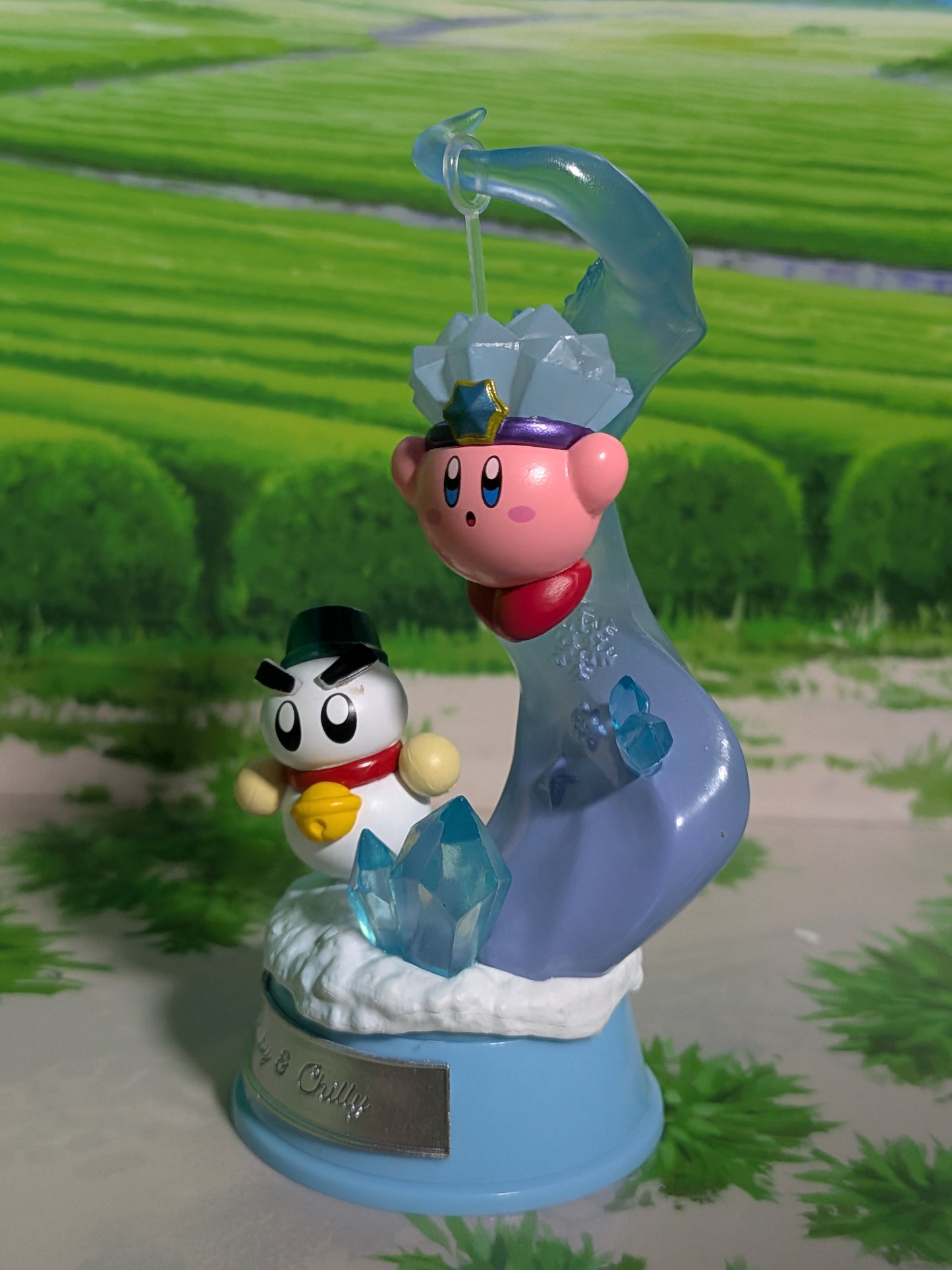 Re-Ment - Swing Kirby in Dream Land - Ice Kirby & Chilly