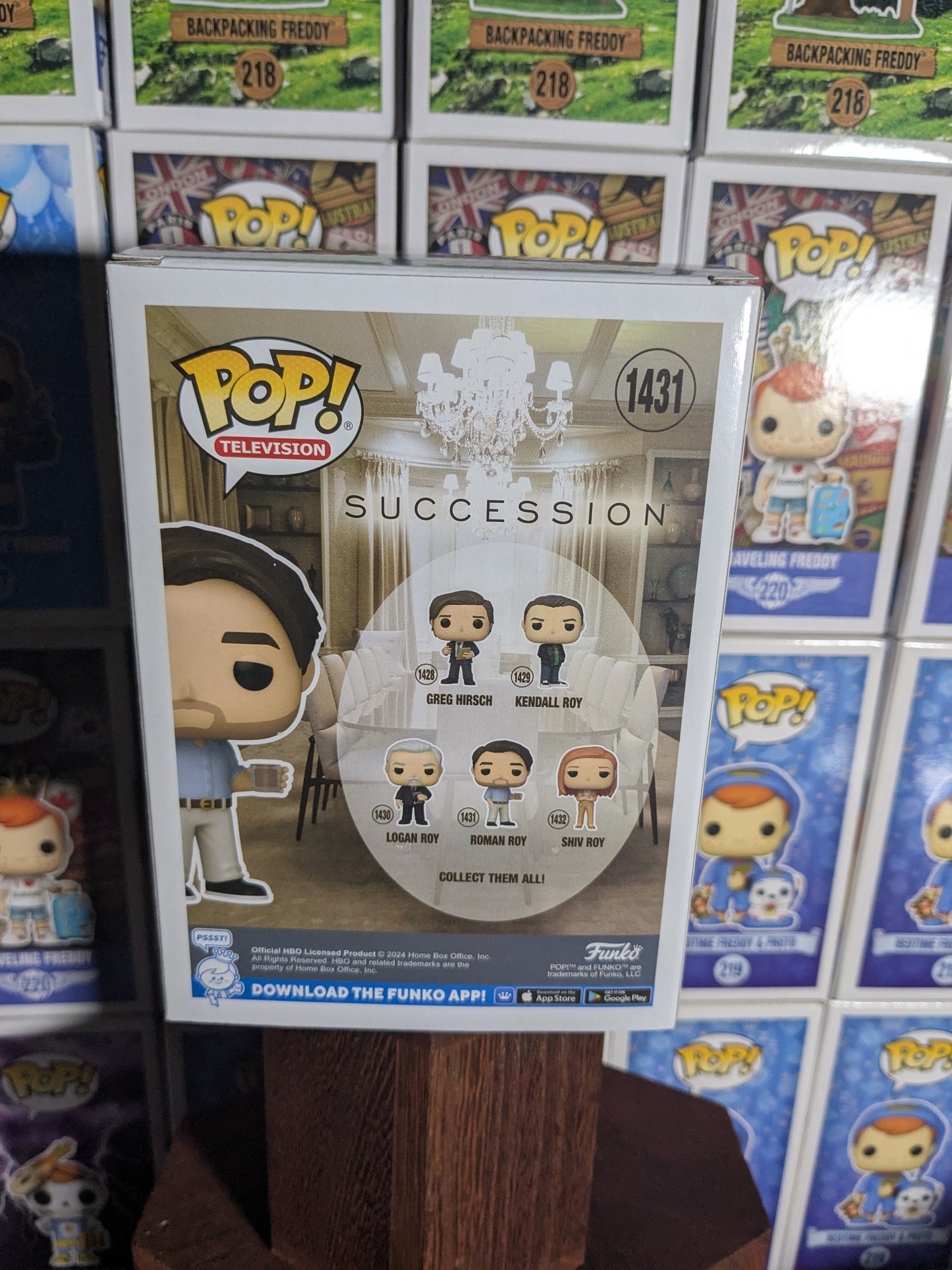 Funko pop 1431 : Roman Roy - CapyToys