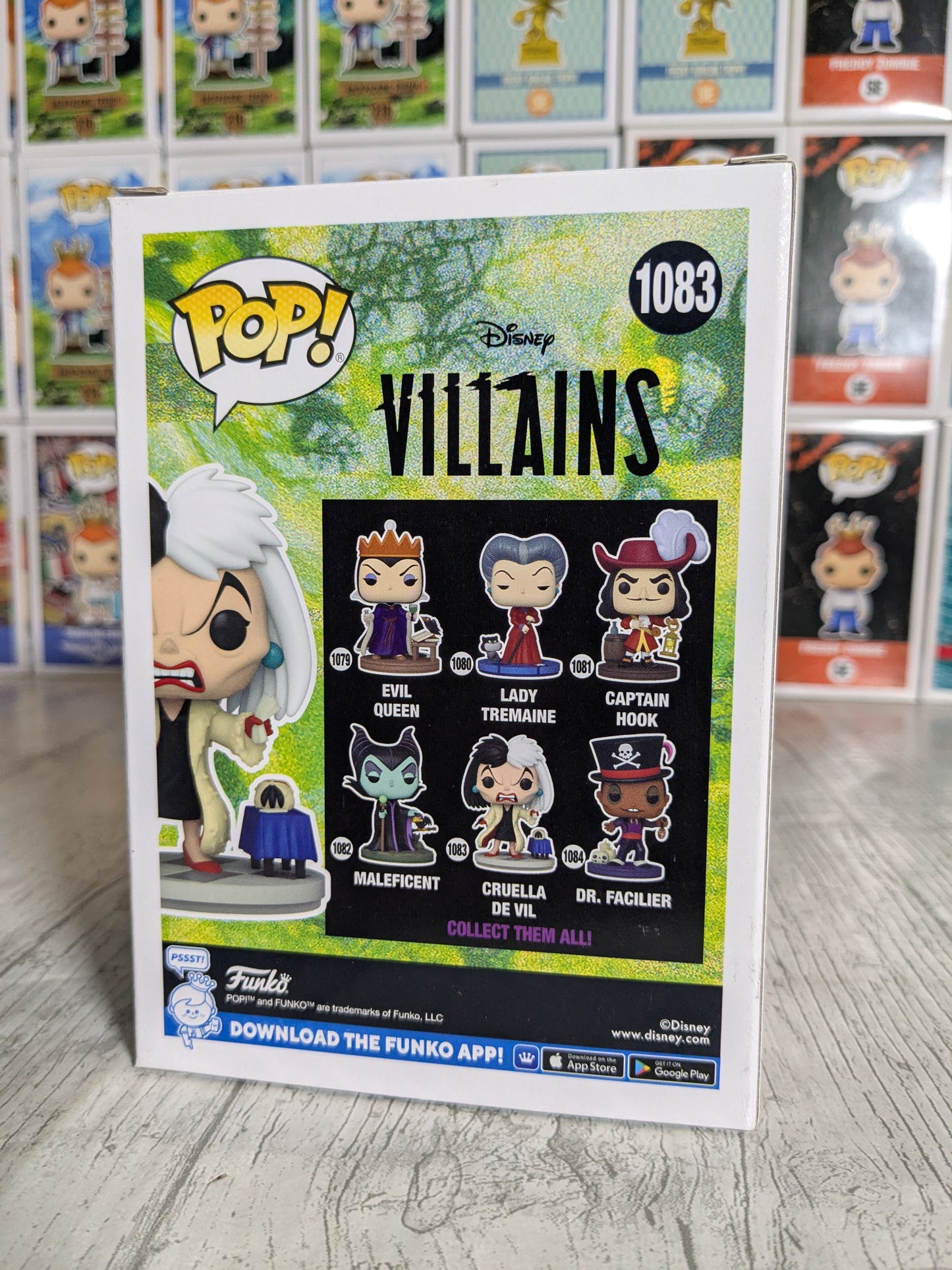 Funko pop 1083 : Cruella De Vil