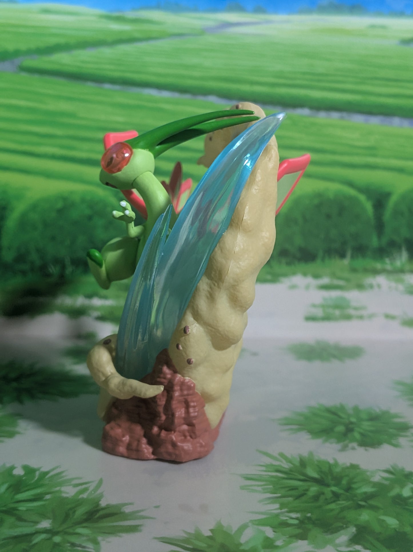 Re-Ment Pokémon Circular Diorama Collection 2 - Libégon | Flygon (~10cm)