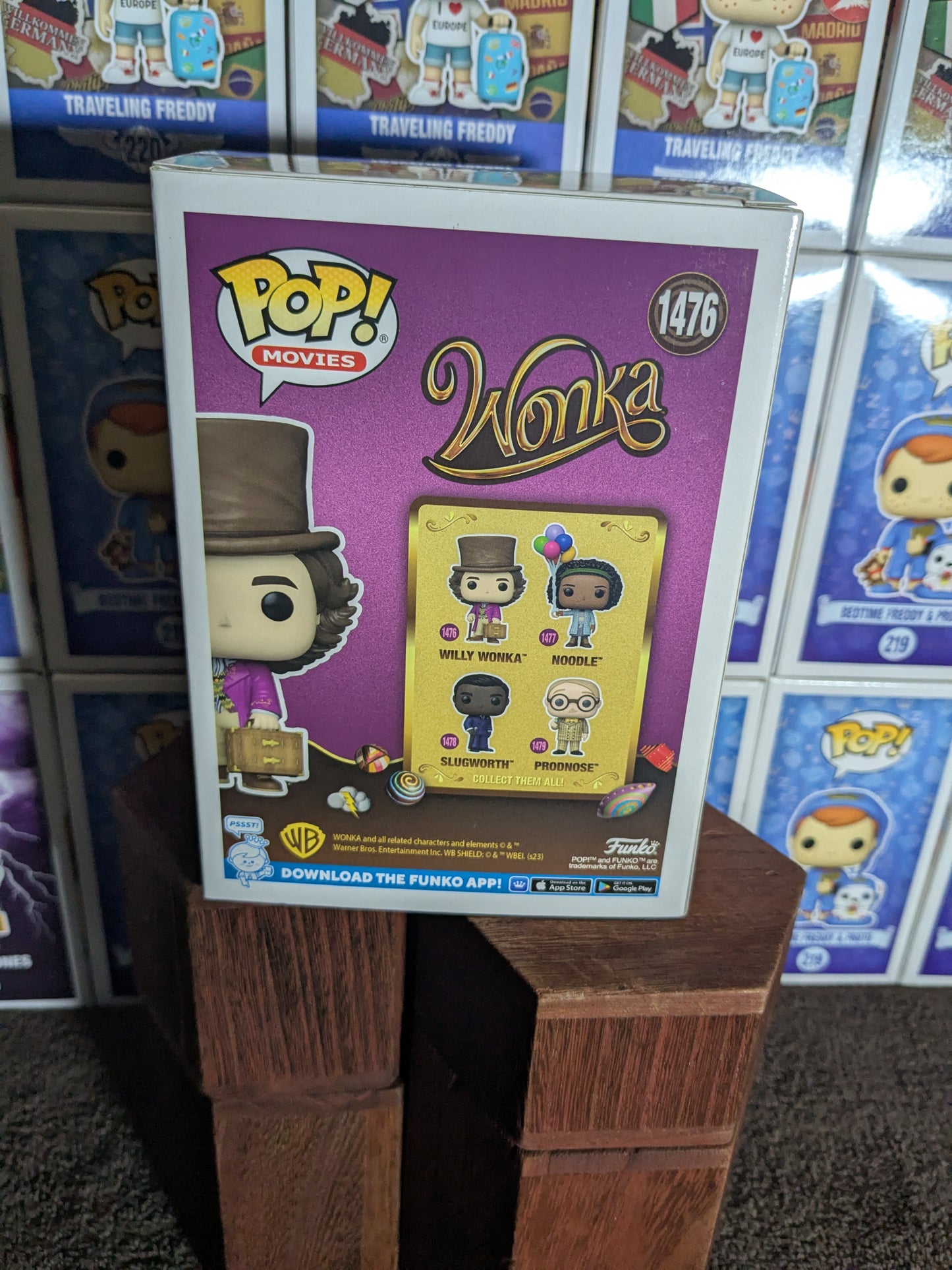 Funko pop 1476 : Willy Wonka - CapyToys