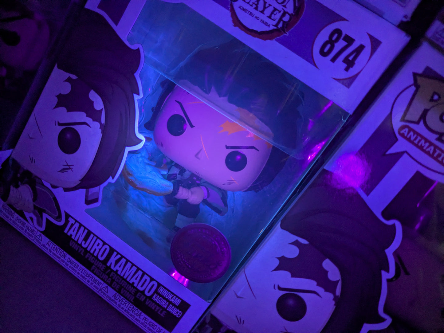 Funko pop 874: Tanjiro Kamado (Hinokami Kagura Dance)