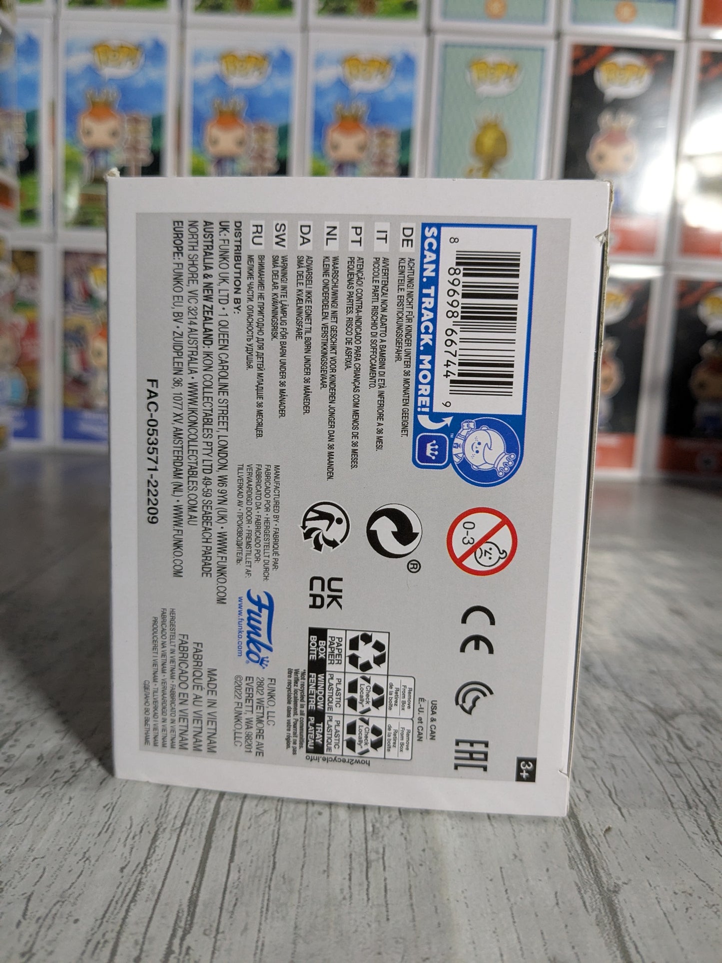 Funko pop 351 - Bambi (Funko x Loungefly/3000PCS/Flocked/Damaged Box)