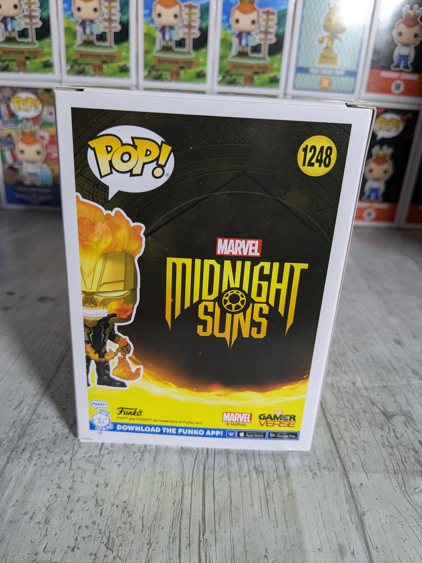 Funko pop 1248 : Ghost Rider (SC2023/Opened/Damaged Plastic)