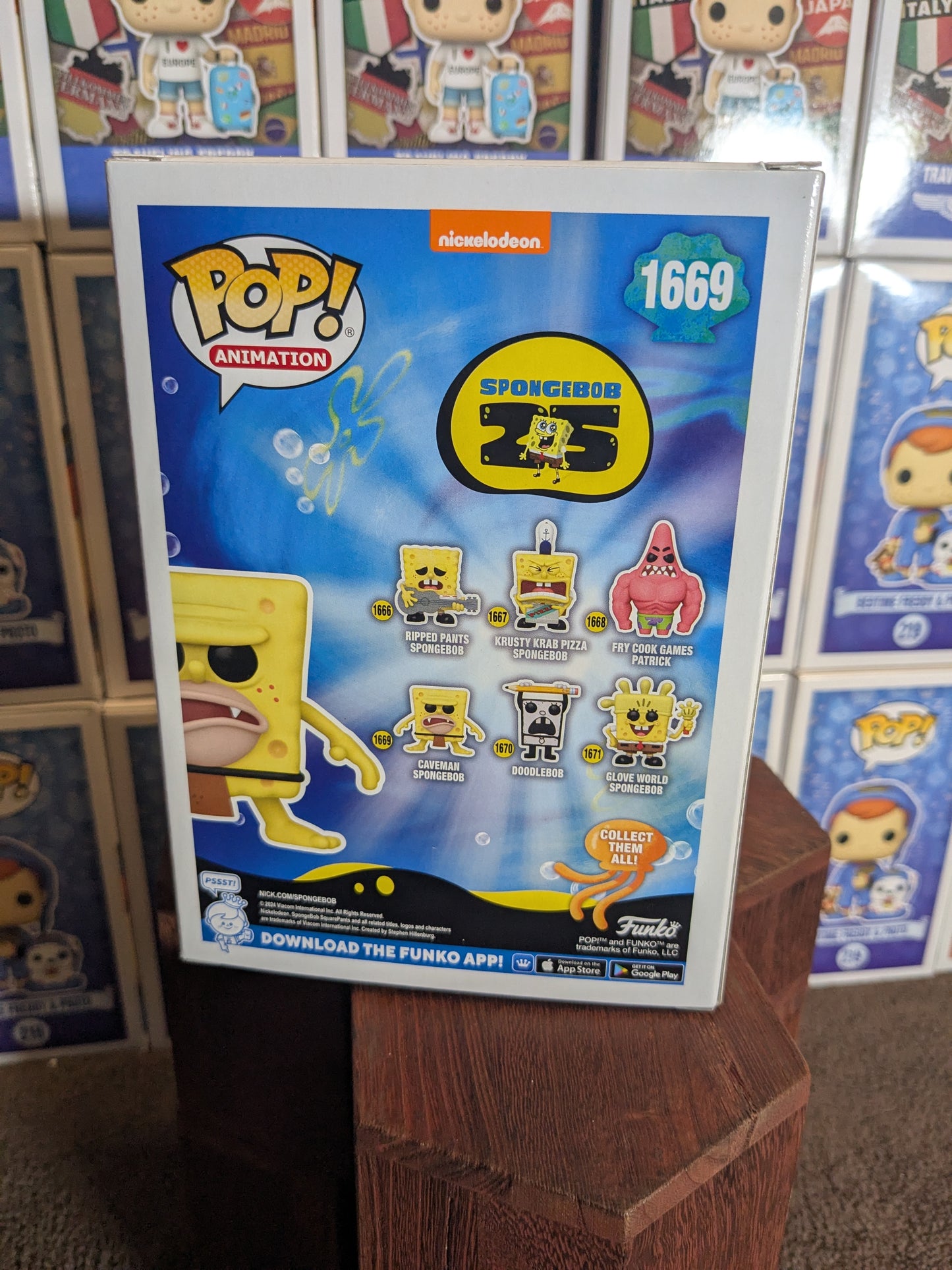 Funko Pop 1669: Höhlenmensch SpongeBob
