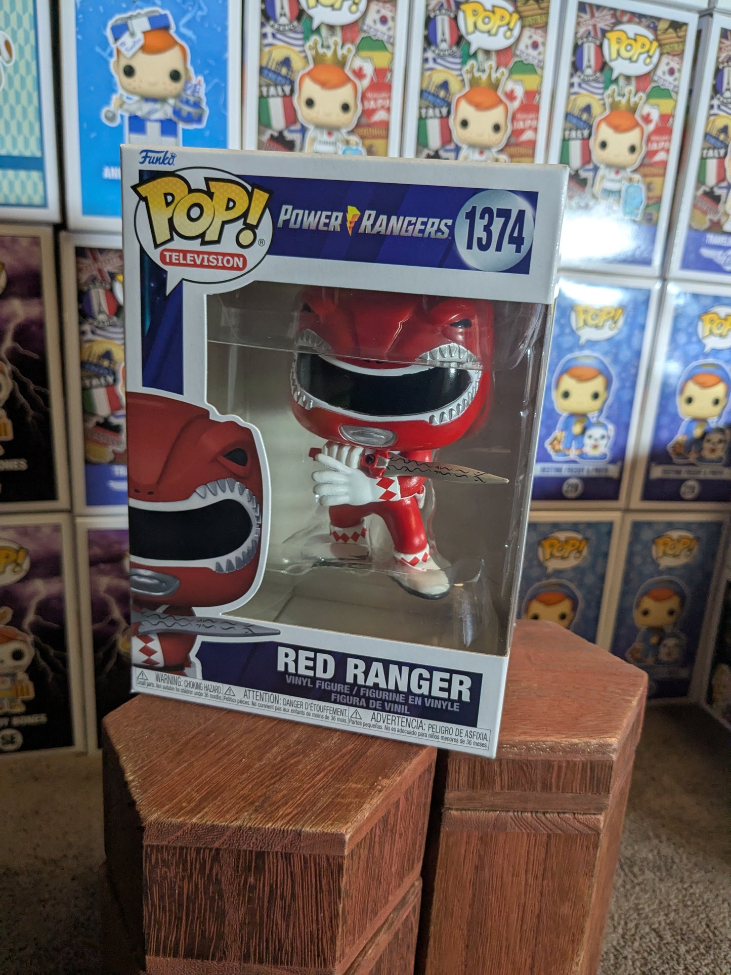 Funko pop 1374 : Red Ranger