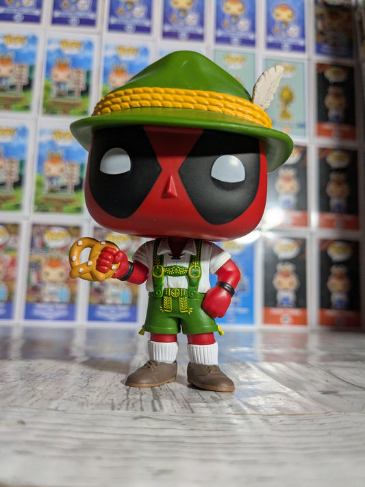 Funko pop 1341 : Lederhosen Deadpool (Opened)
