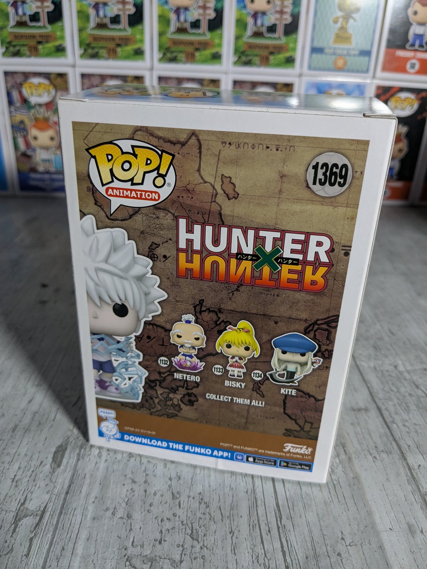 Funko pop 1369 : Killua Zoldyck (Glow)