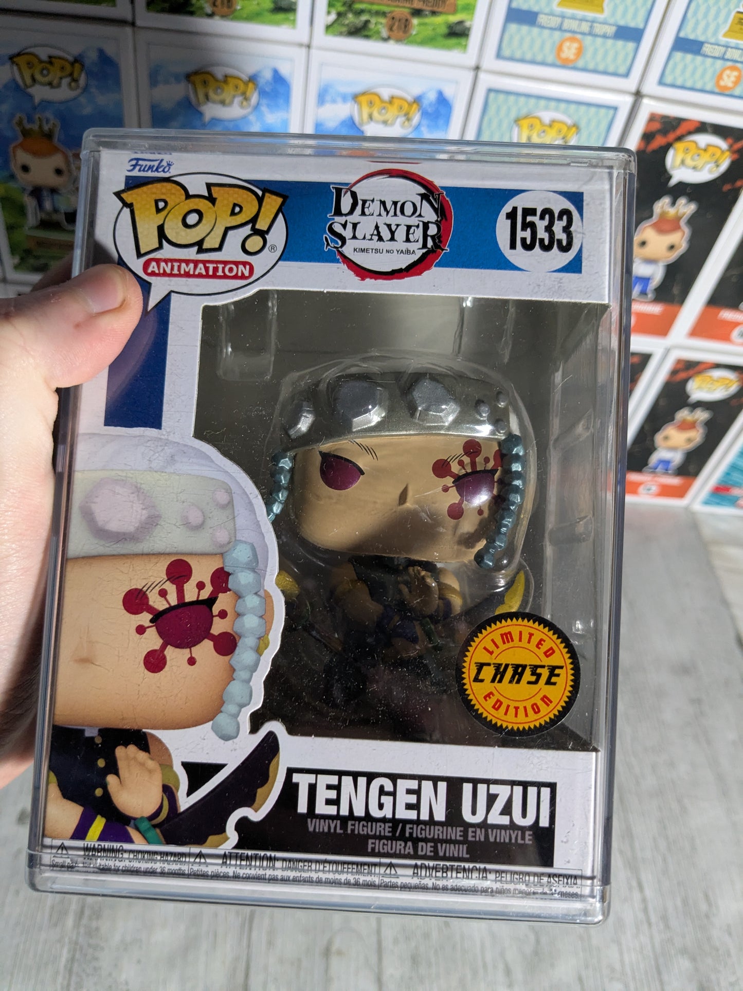 Funko pop Demon Slayer #1533 - Tengen Uzui (Chase)
