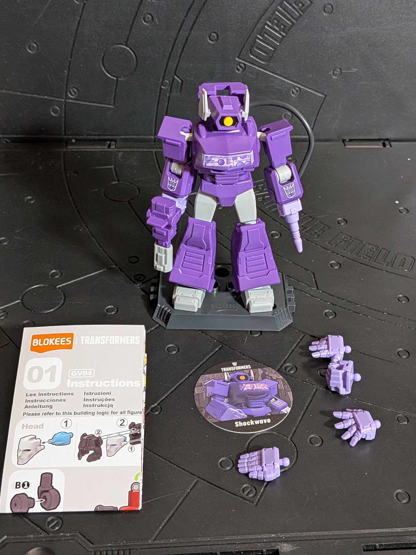 Blokees - Transformers Galaxy Version 04 - Shockwave (~10-12cm)