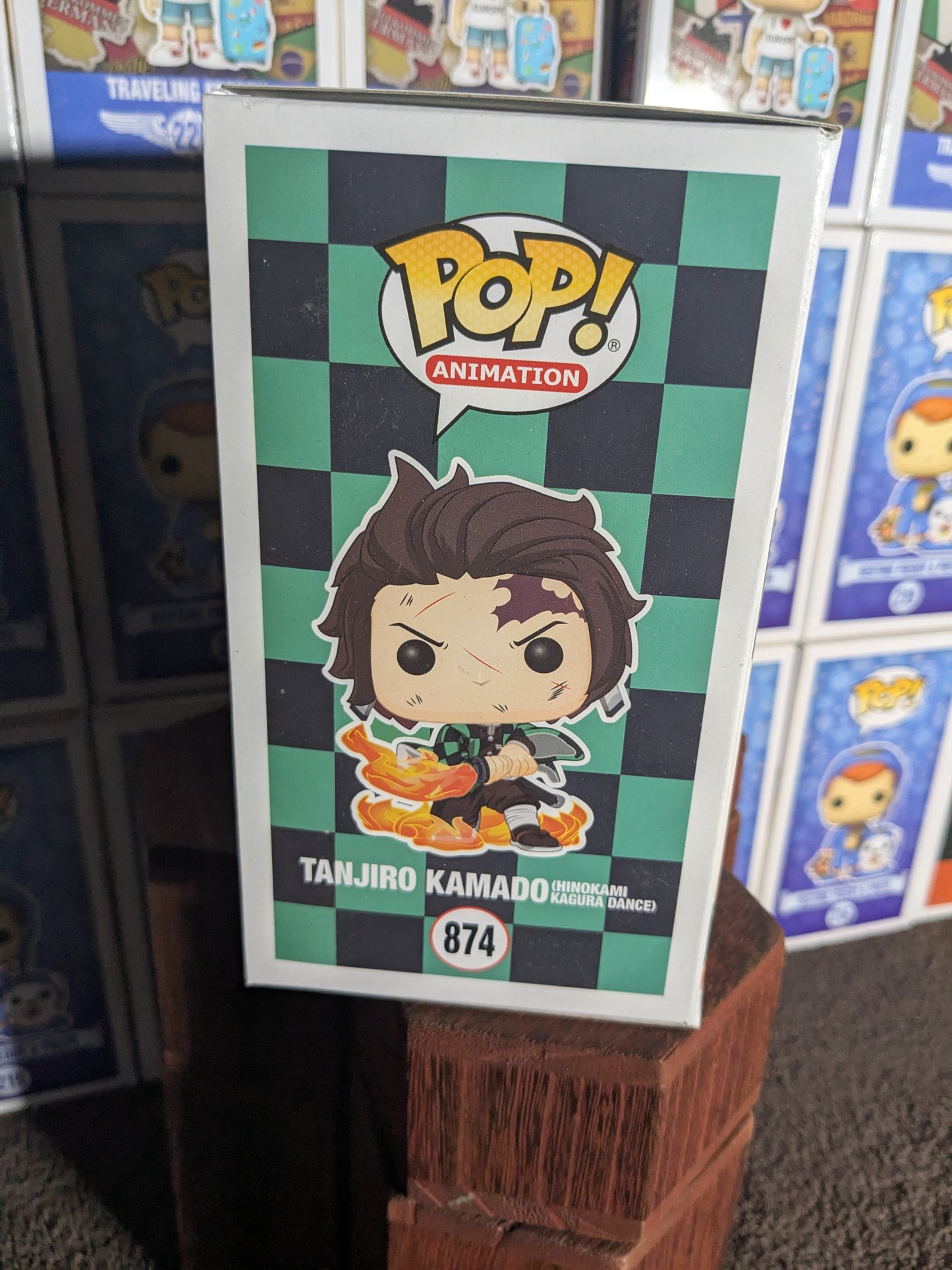 Funko pop 874 : Tanjiro Kamado (Hinokami Kagura Dance)