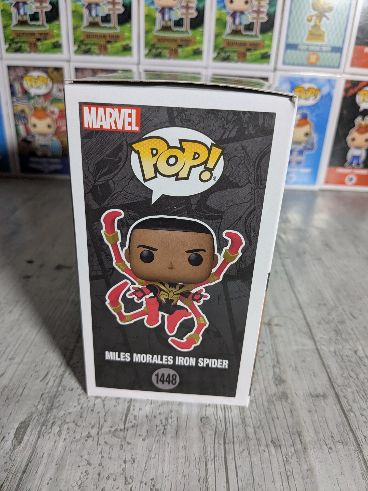 Funko pop 1448 : Miles Morales Iron Spider (Chase)