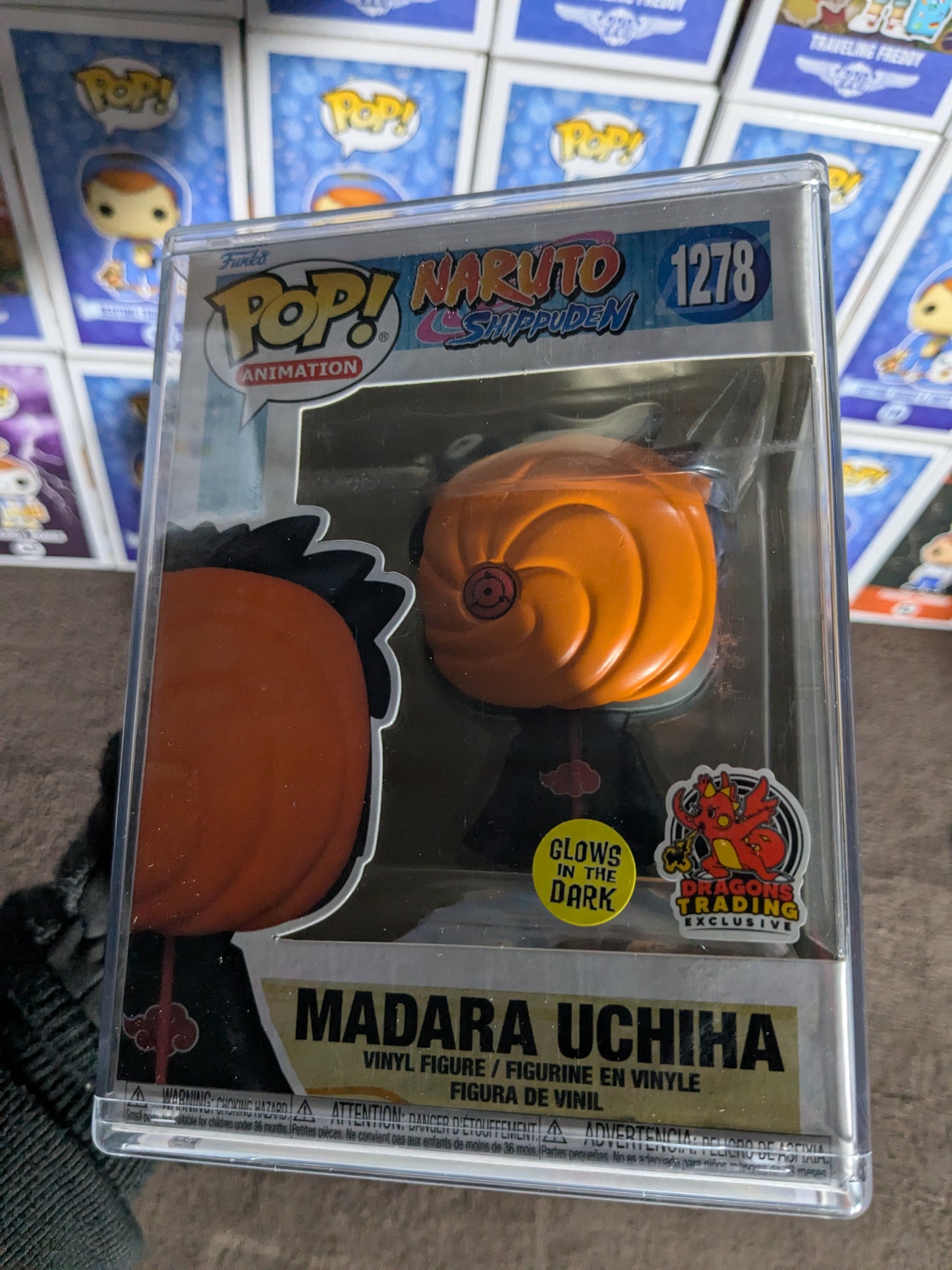 Funko pop 1278 : Madara Uchiha (Glow/DTE)