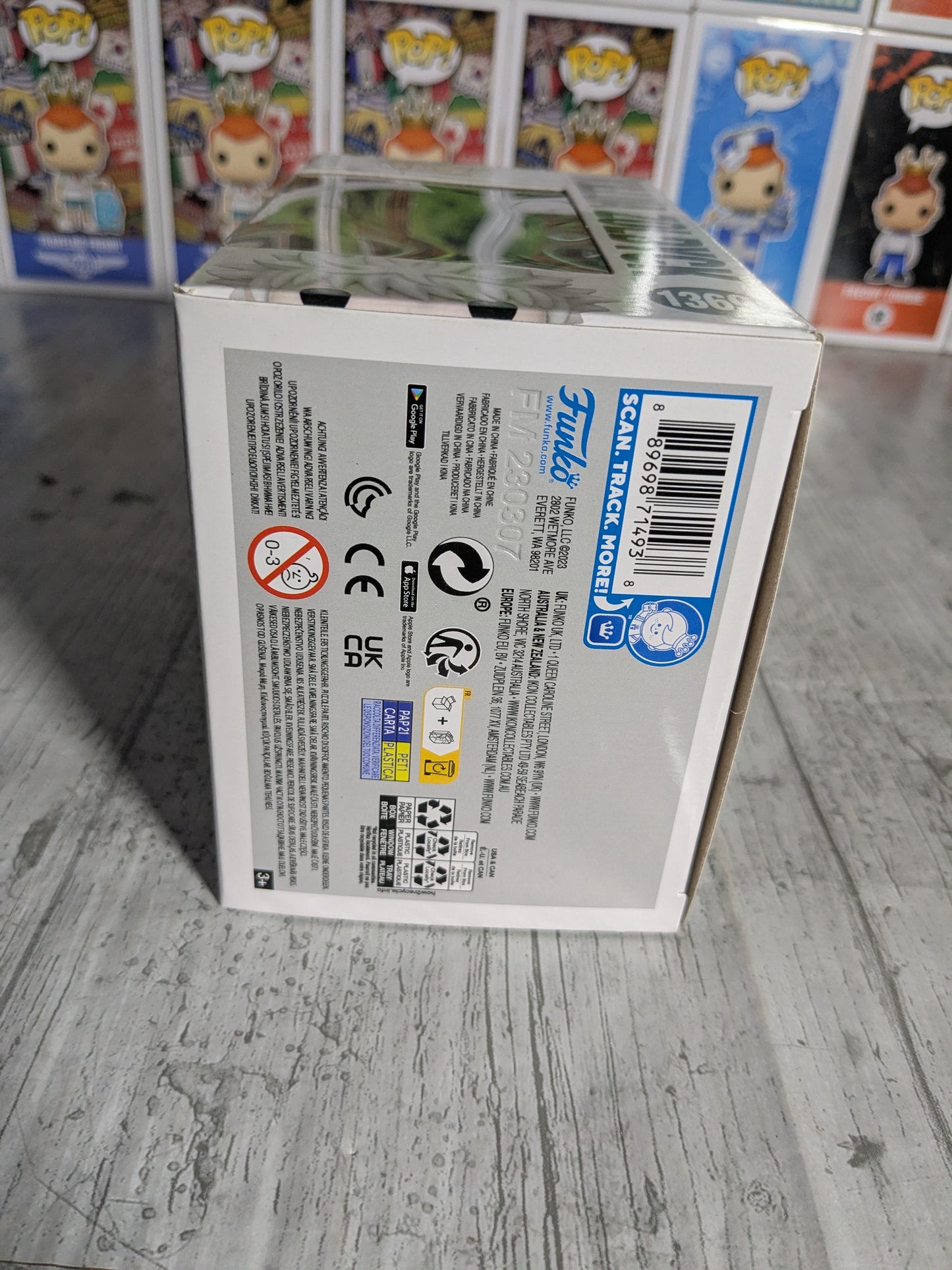 Funko pop 1369 : Killua Zoldyck (Glow)