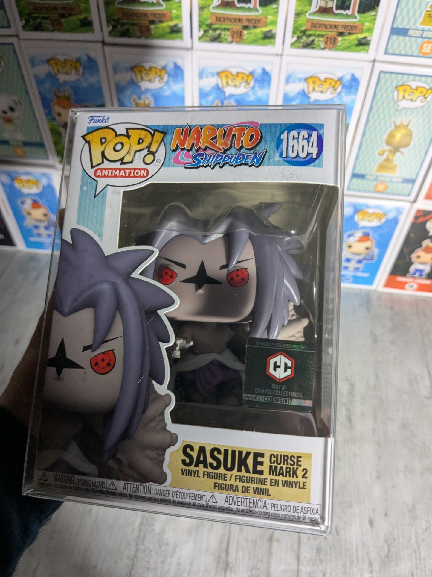Funko pop 1664 : Sasuke Curse Mark 2 (CCE)