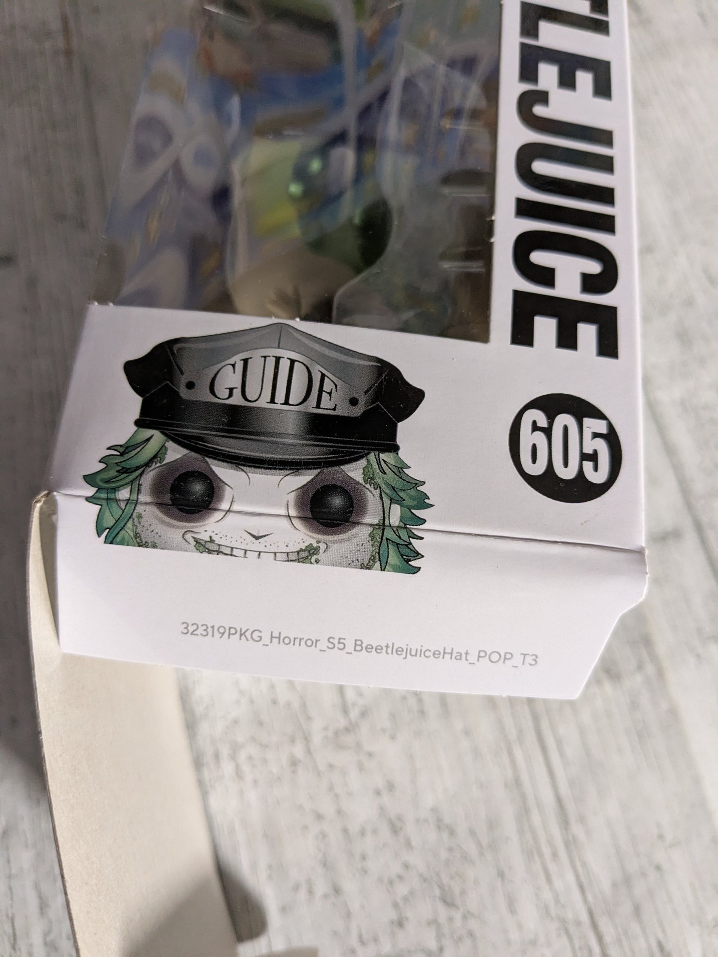 Funko pop 605 : Beetlejuice (Opened)