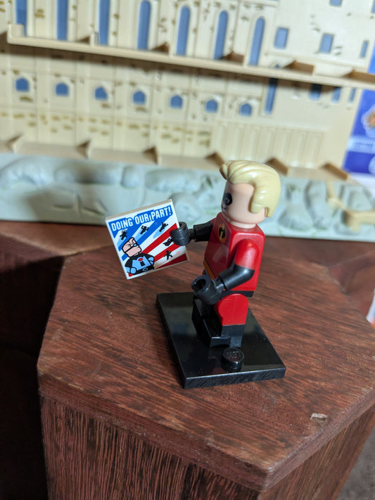 Lego Minifigures : Mr Incredible