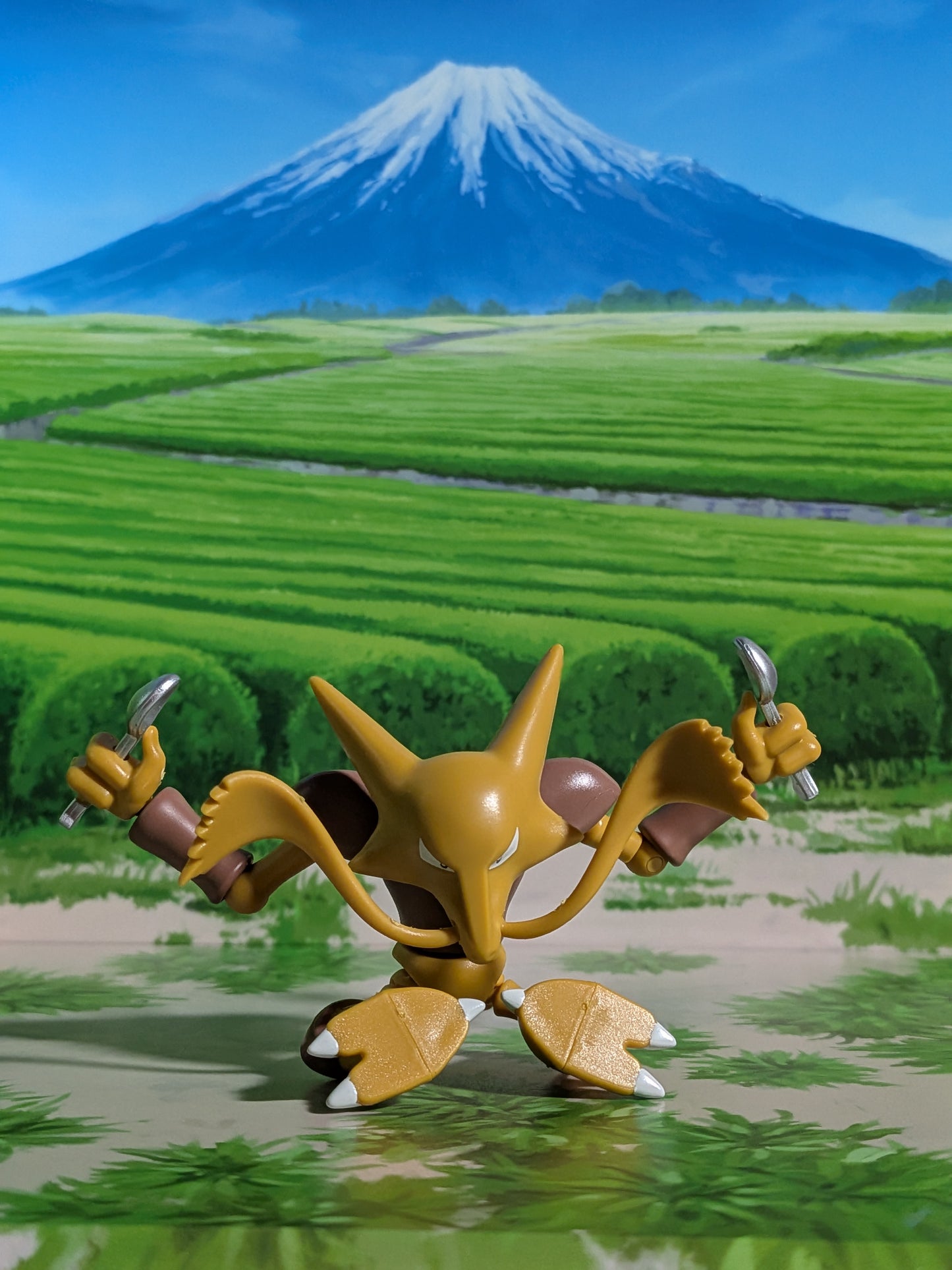 SHODO Pokémon 7 - Alakazam | Alakazam (Figurine articulée + Accessoire)
