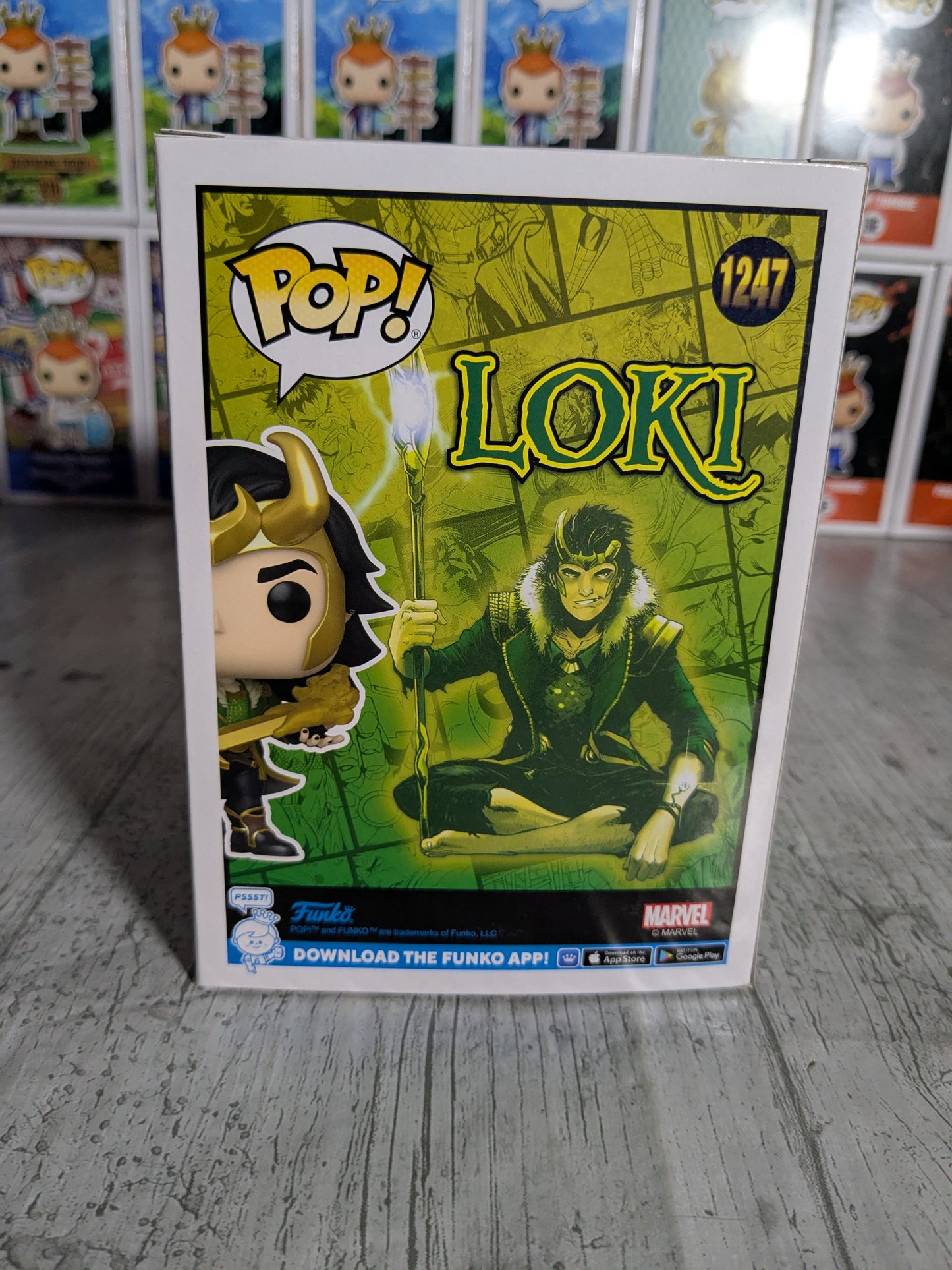 Funko pop 1247 : Loki : Agent of Asgard