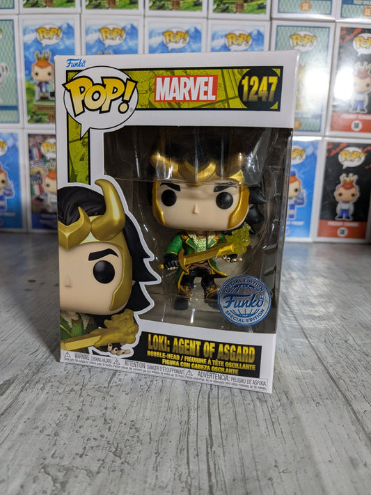Funko pop 1247 : Loki : Agent of Asgard