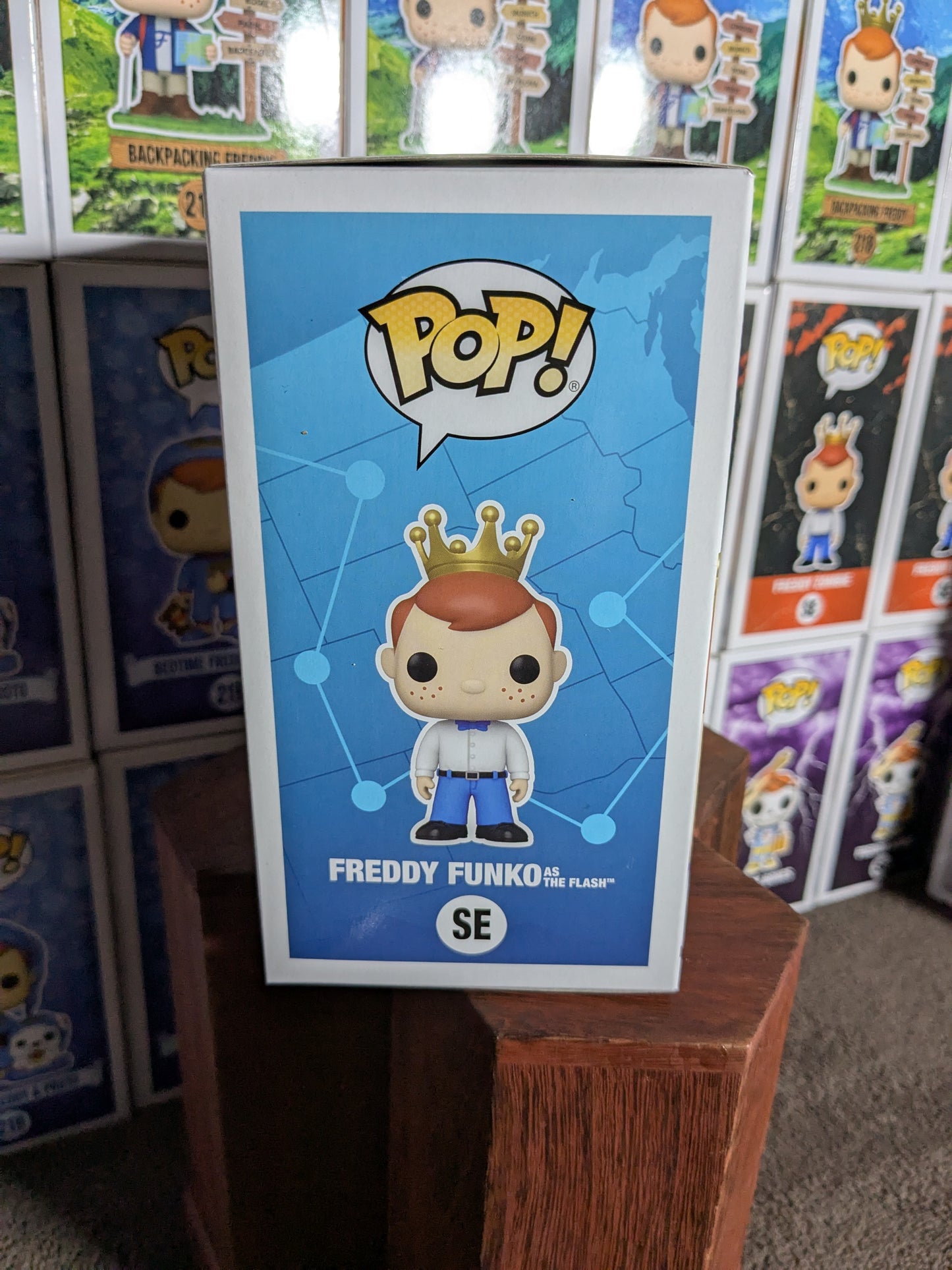 Funko pop SE : Freddy Funko as The Flash Bundle