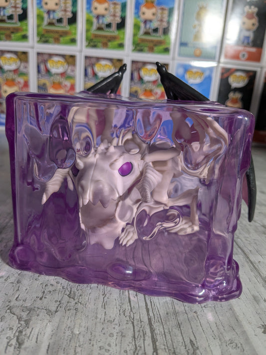 Funko pop 1069 : Gelatinous Cube with Dracolich (Glow/Opened/ Damaged Plastic)