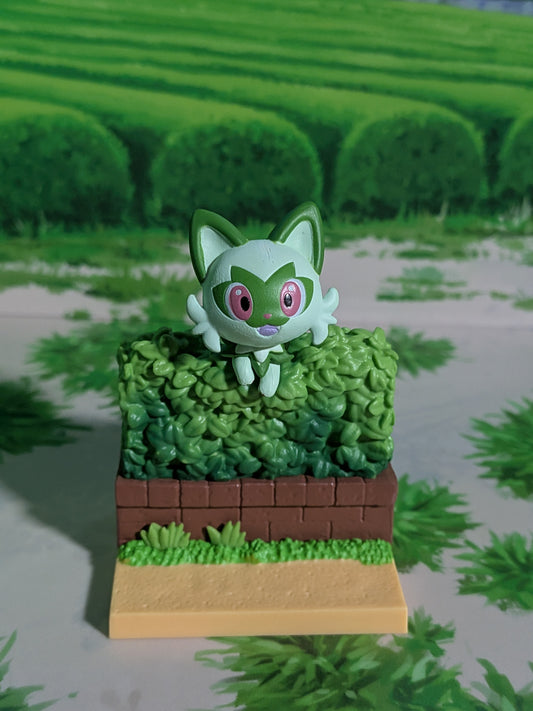Re-Ment Pokémon - Poussacha | Sprigatito | Nyahoja - Welcome Home Collection