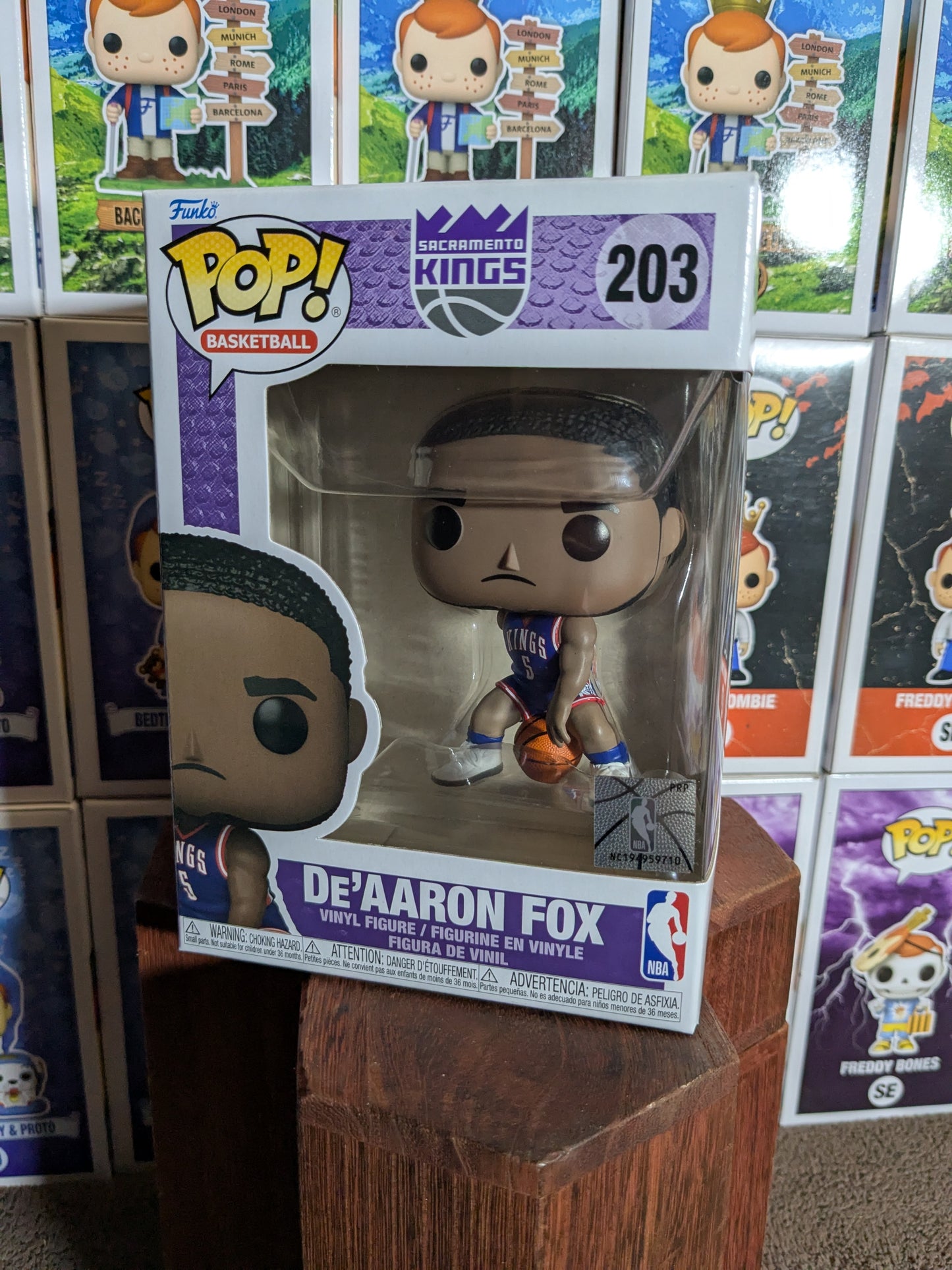 Funko pop 203 : De'Aaron Fox