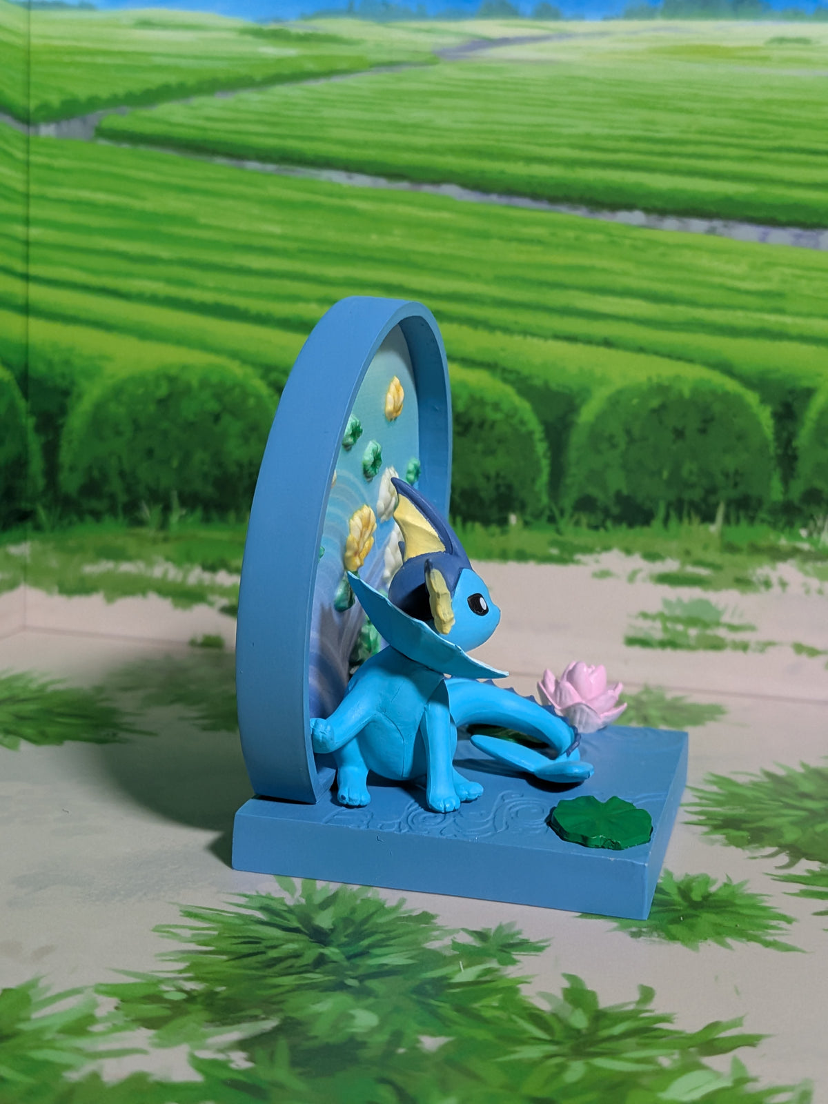Re-Ment Pokémon - Aquali / Vaporeon - Japanese Style Window