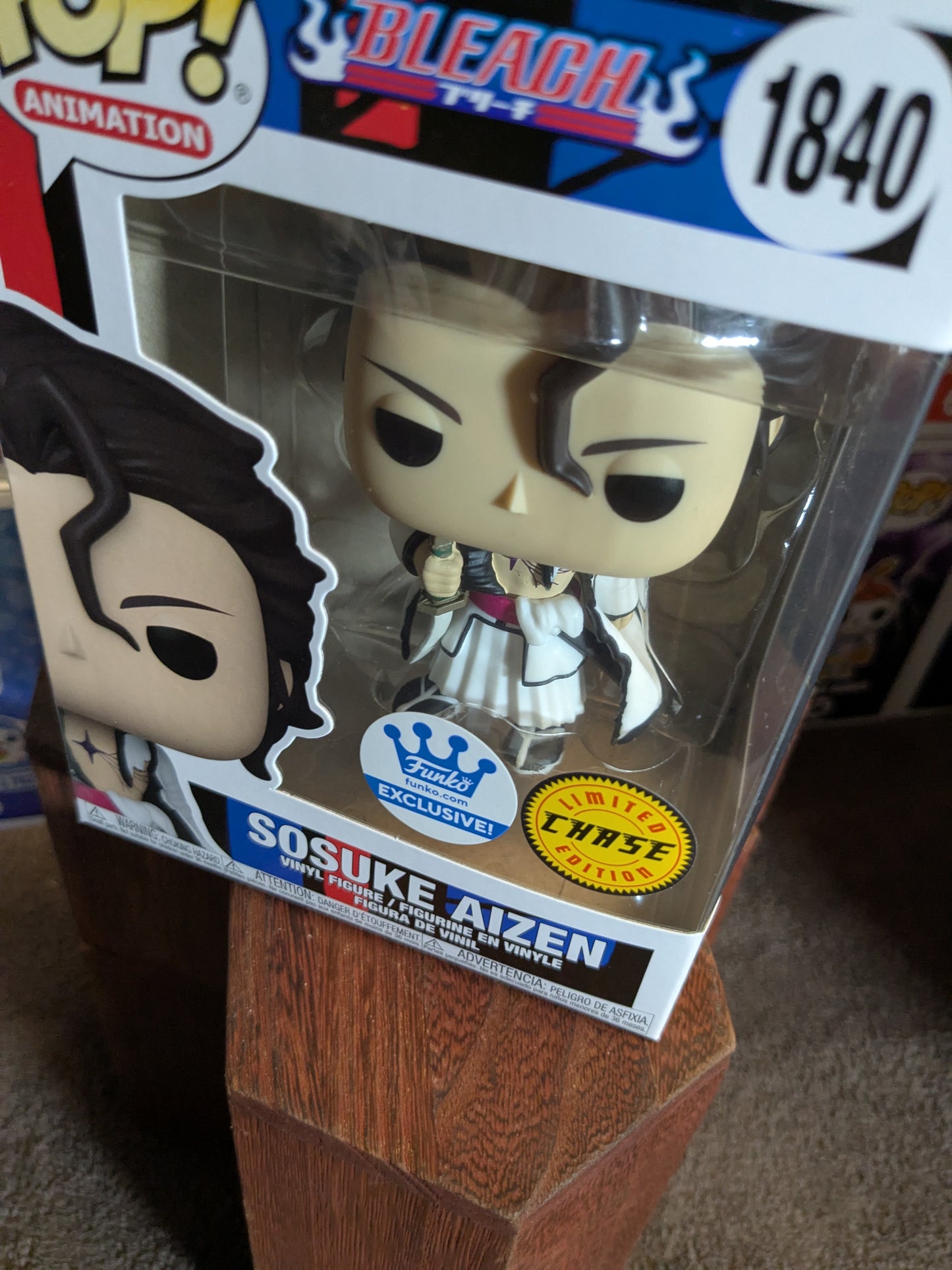 Funko pop 1840 : Sosuke Aizen (Chase)