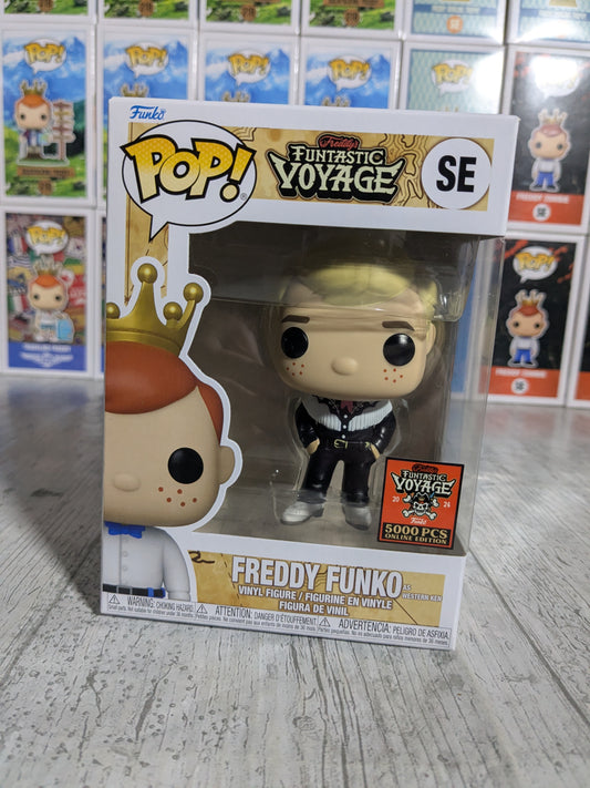 Funko pop SE: Freddy Funko nei panni di Western Ken (5000 pezzi)