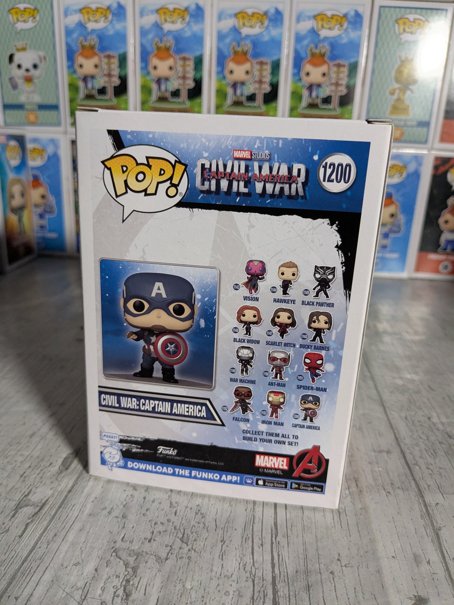 Funko pop 1200 : Captain America