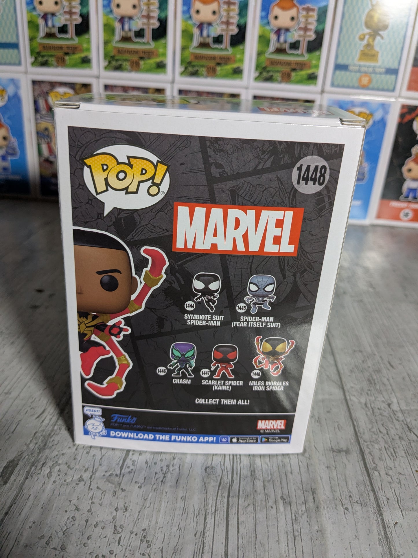 Funko pop 1448 : Miles Morales Iron Spider (Chase)