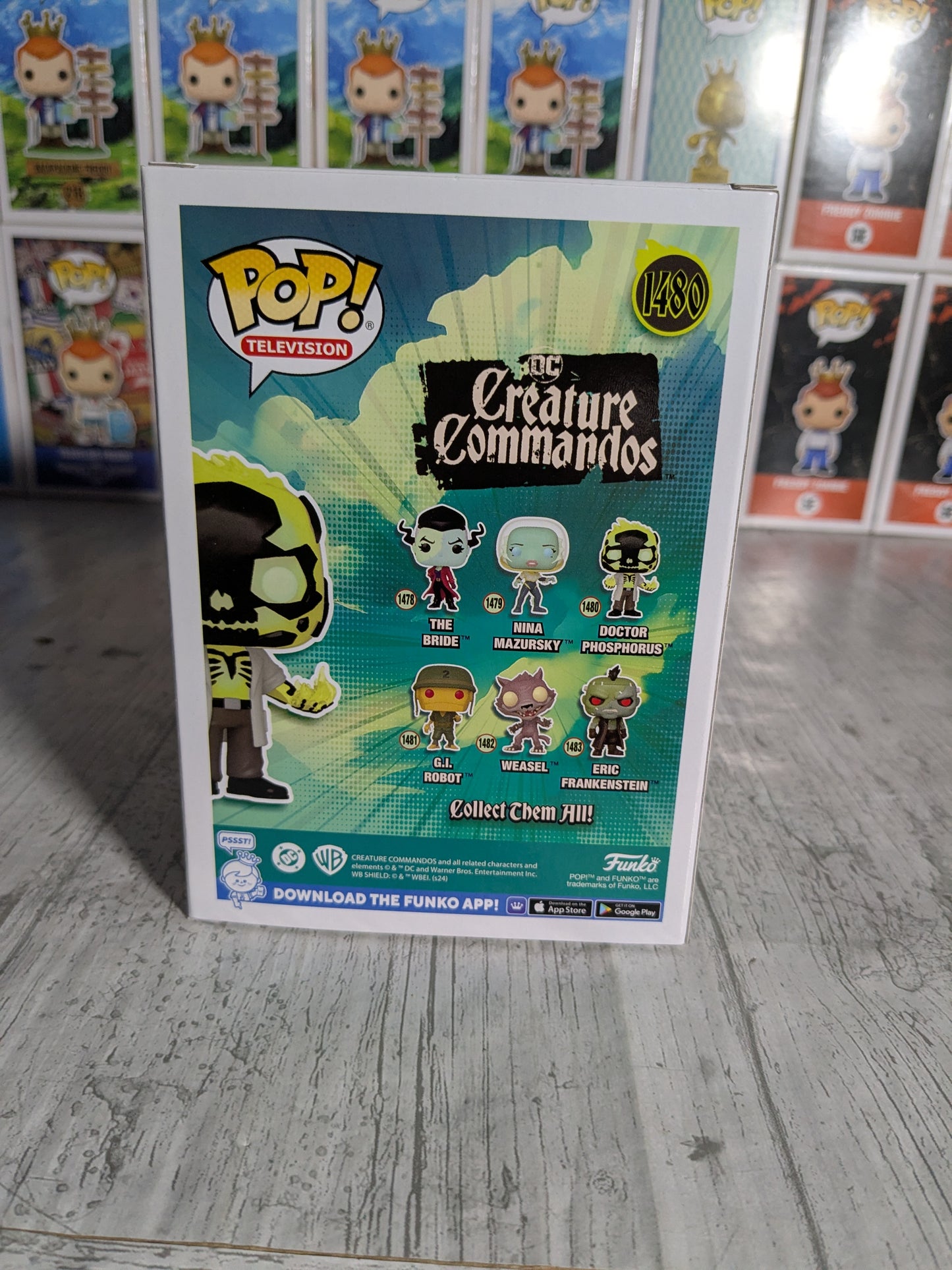 Funko pop 1480 : Doctor Phosphorus (Glow)