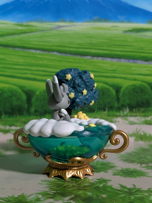 Re-Ment Pokémon - Chinchidou / Minccino - Starrium Dreaming Moonlit Night