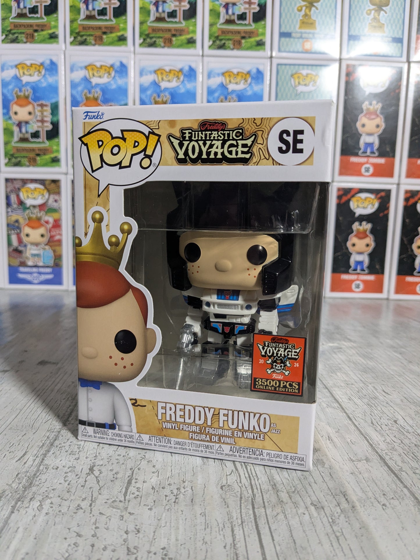 Funko pop SE : Freddy Funko as Jazz (3500PCS)