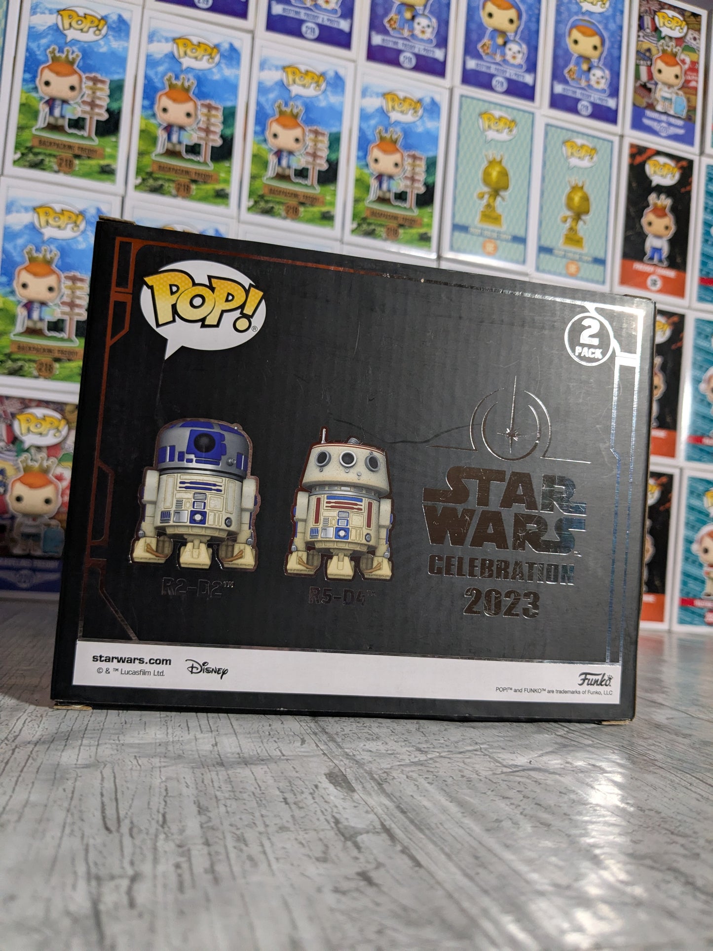 Funko pop : R2-D2 & R5-D4 (GC2023)