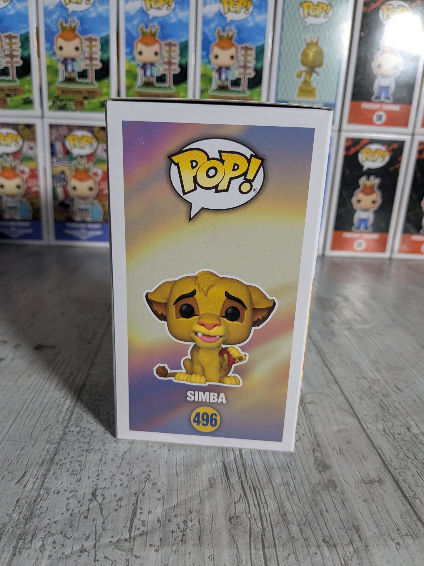 Funko pop 496 : Simba (Flocked/HQE)